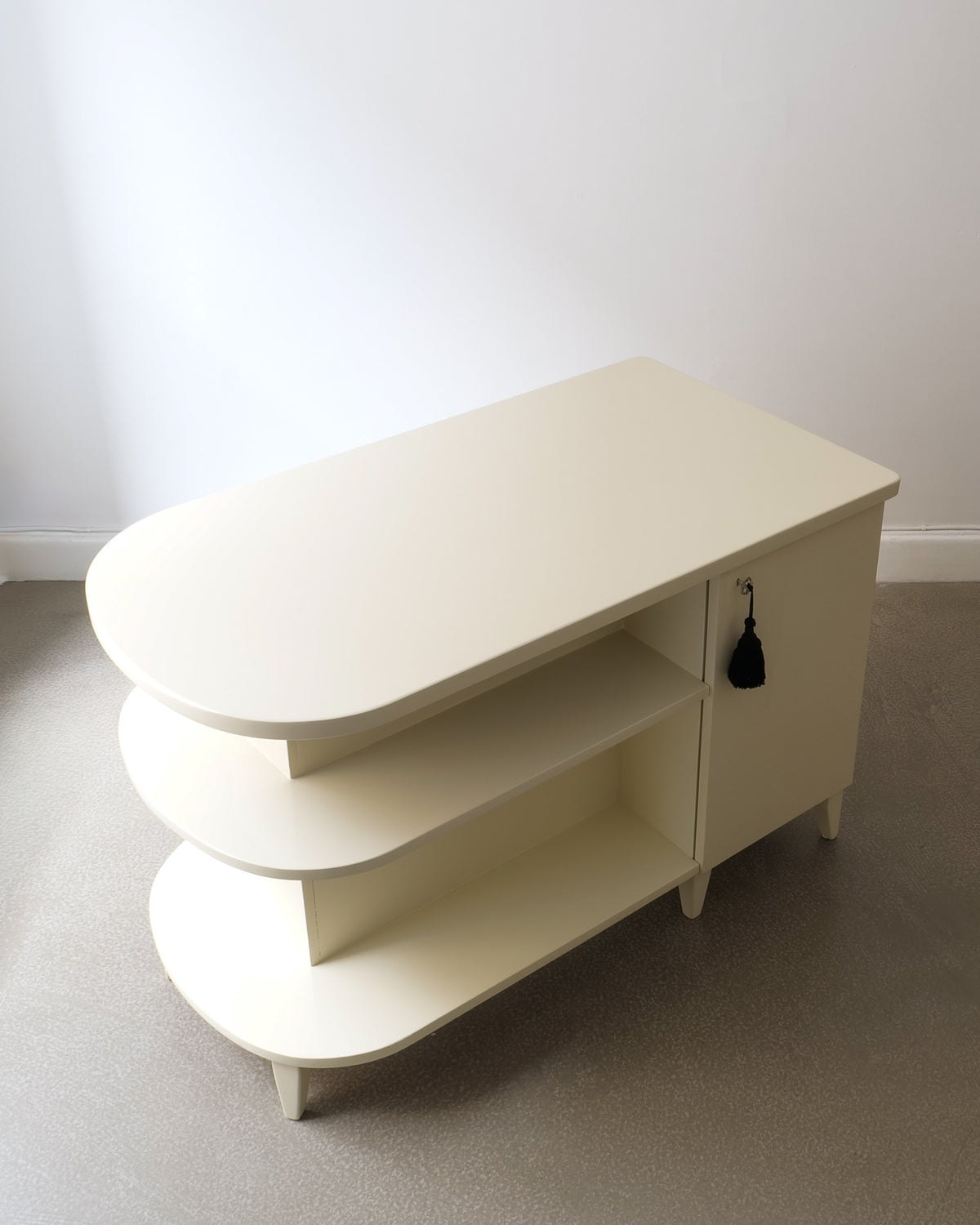 1930s Swedish Lacquered Desk/Console  — alternate view