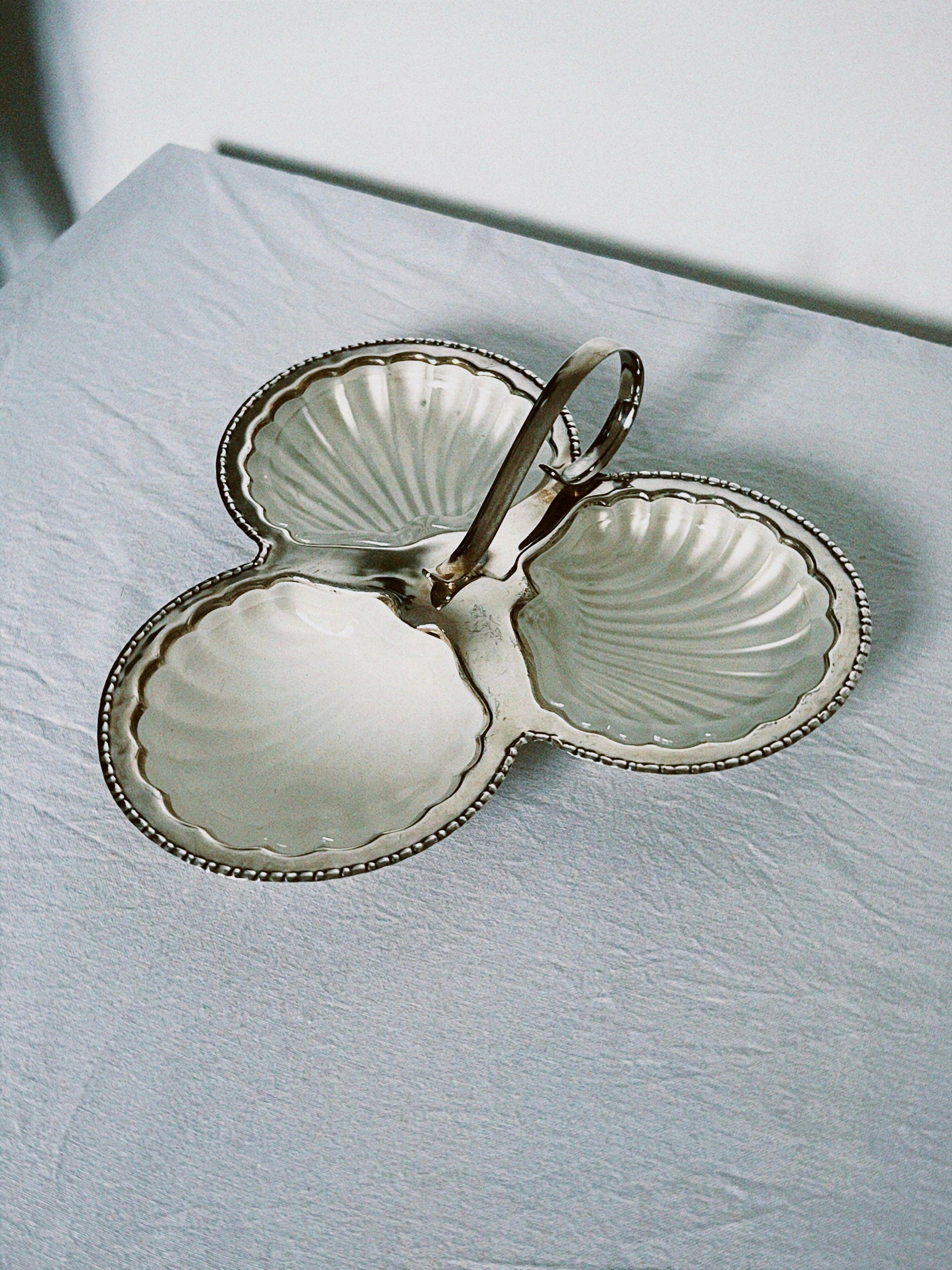 Silver Club Shell Dish