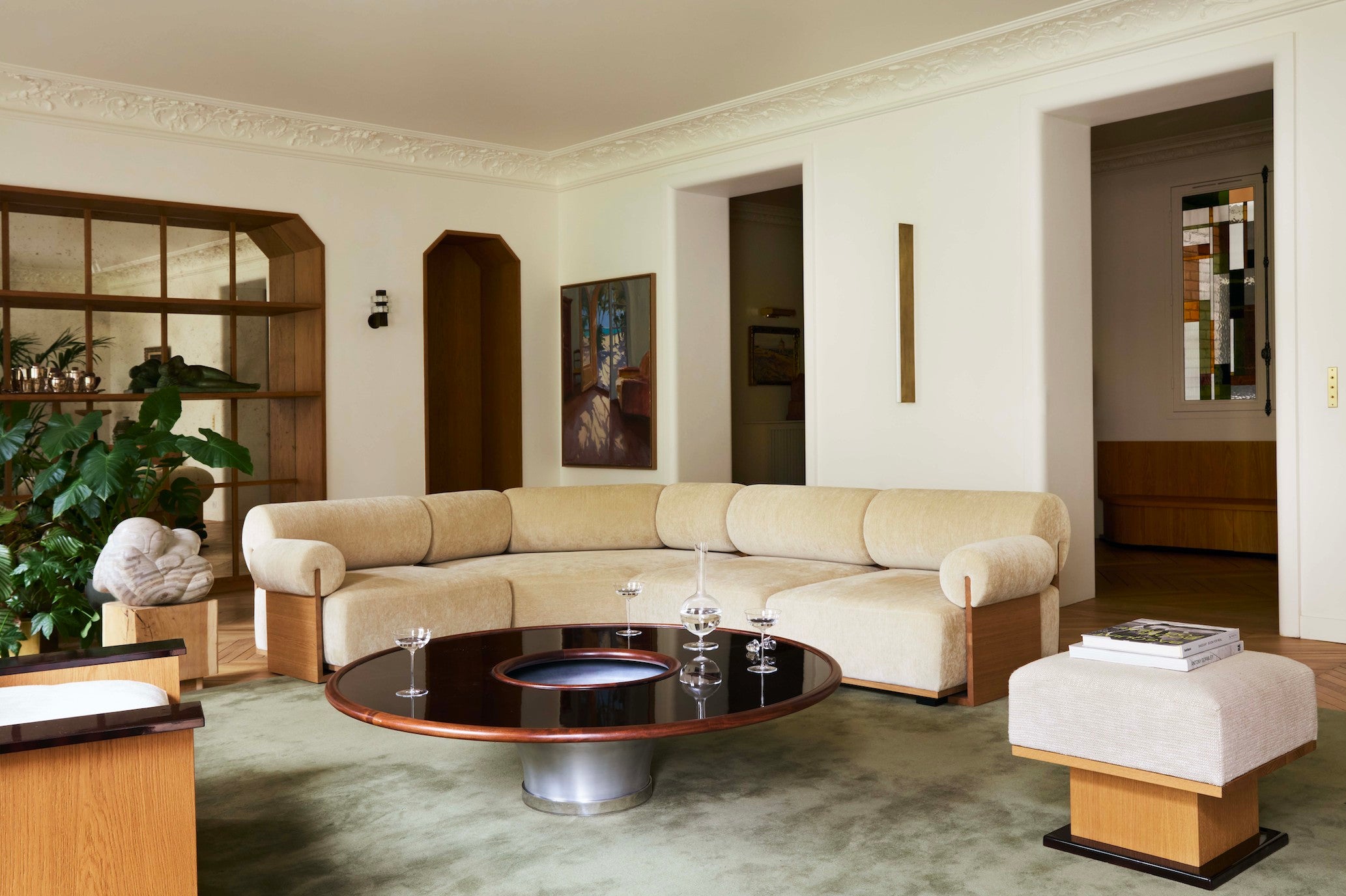 Le Soufflé Modular Sofa — side angle
