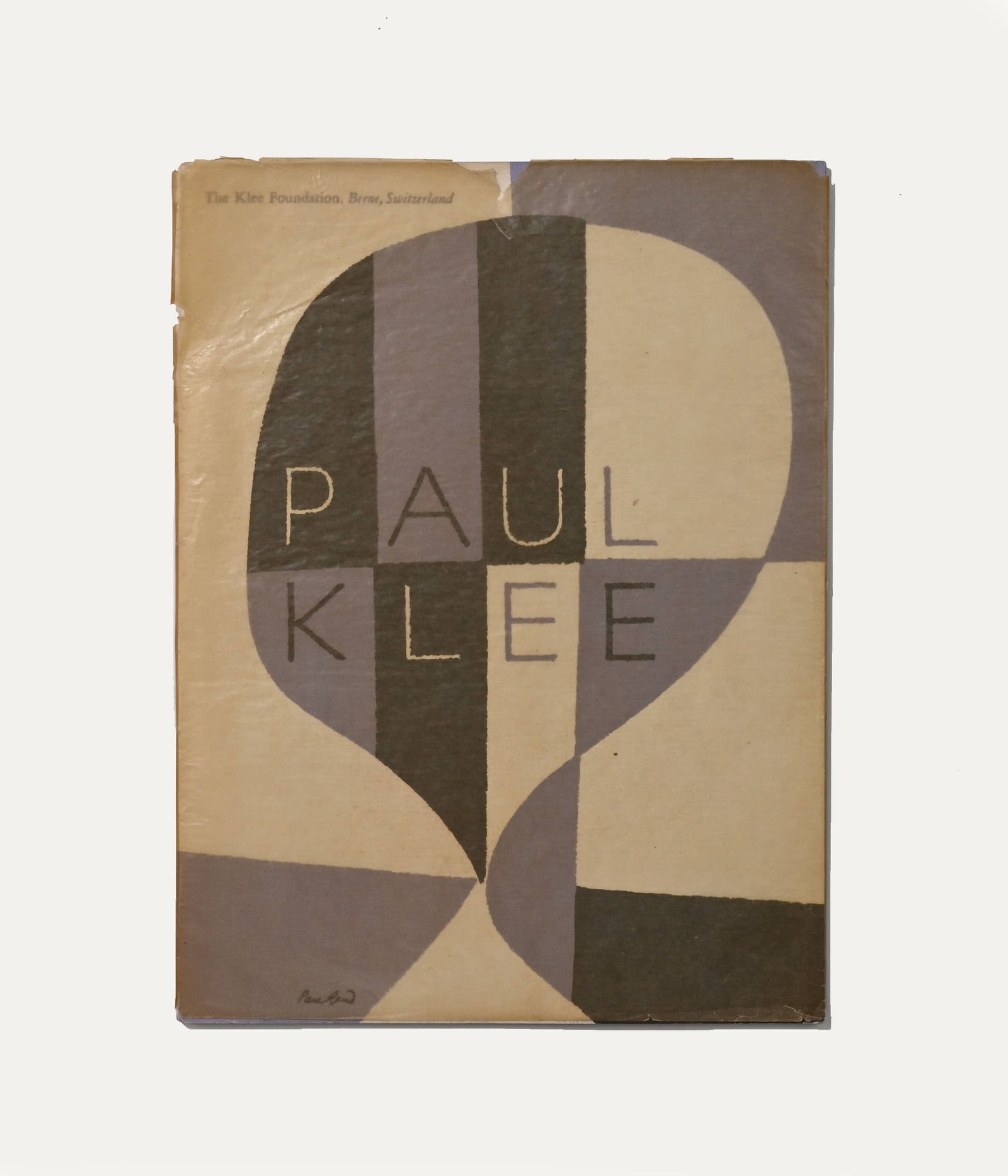 Paul Klee, The Klee Foundation + MoMA, 1949 Art Book — detail view