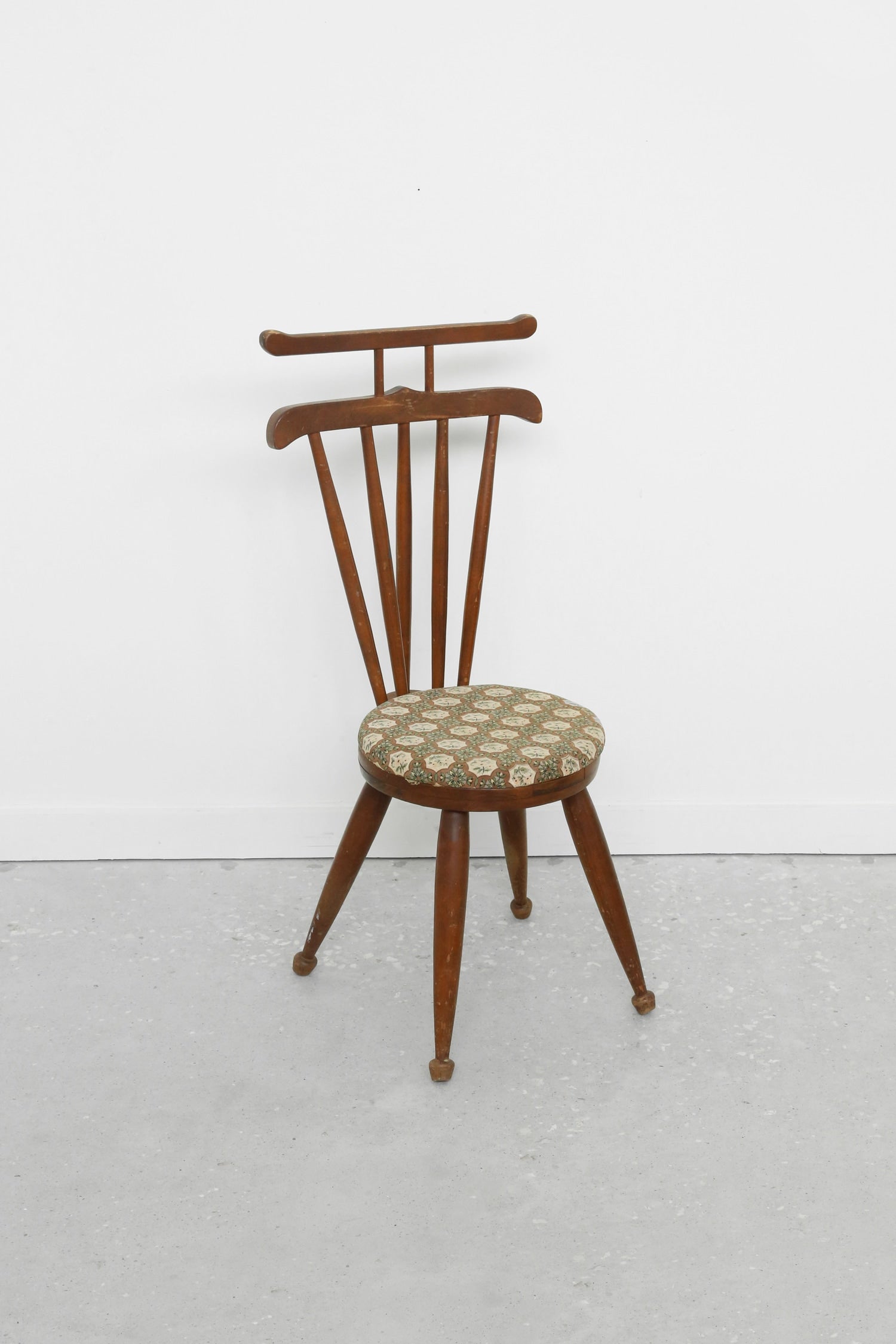Mid Century Valet Chair — side angle