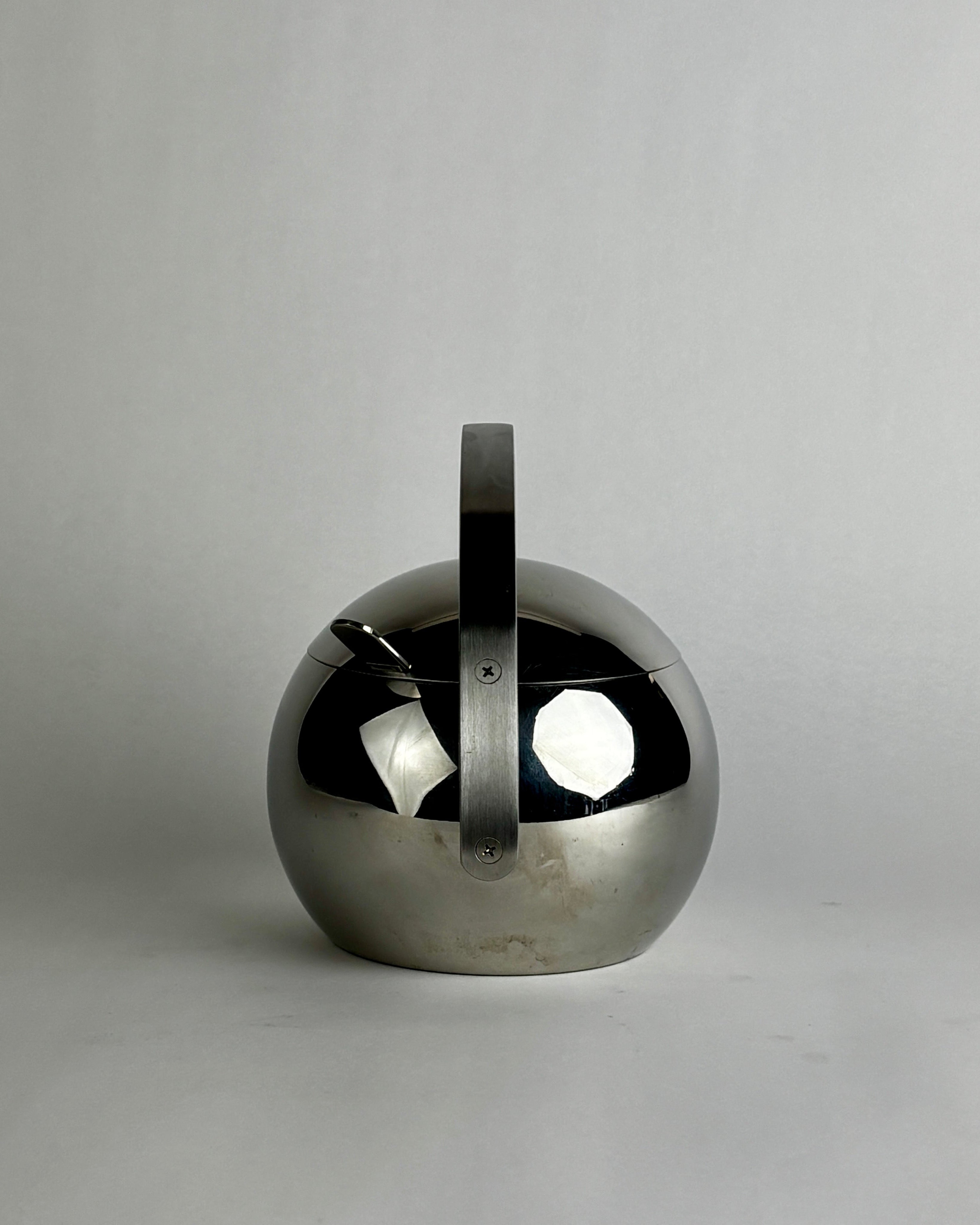 Vintage Stella Tea Pots in Steel and Stainless Steel