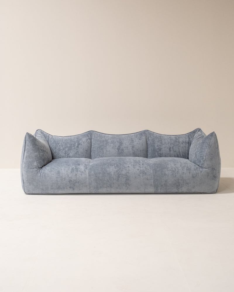 “Le Bambole” Sofa by Mario Bellini for B&B Italia, Velvet Upholstery, Italy, 1970s by Paulette in 't Stad