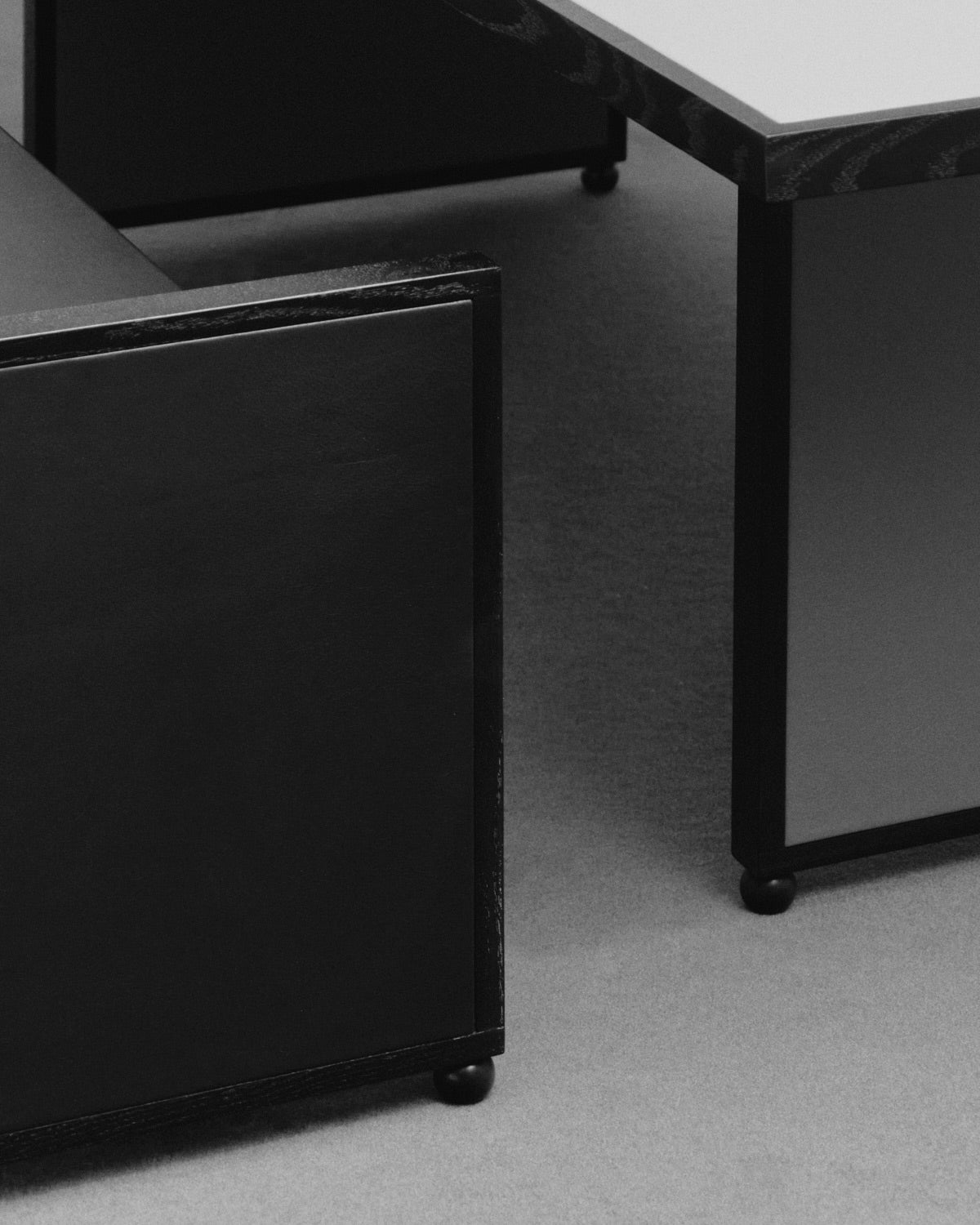 Opa Bench 3 seats — side angle