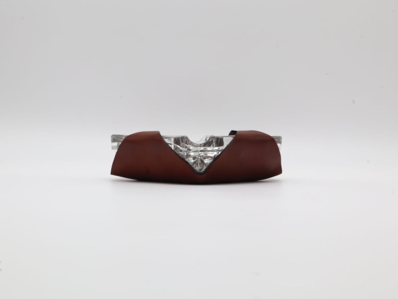 Vintage Mid-Century Crystal Ashtray | The Oblist