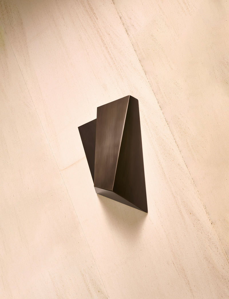 Katoptris Bronze Wall Light by Mariza Galani | The Oblist — modern bronze design