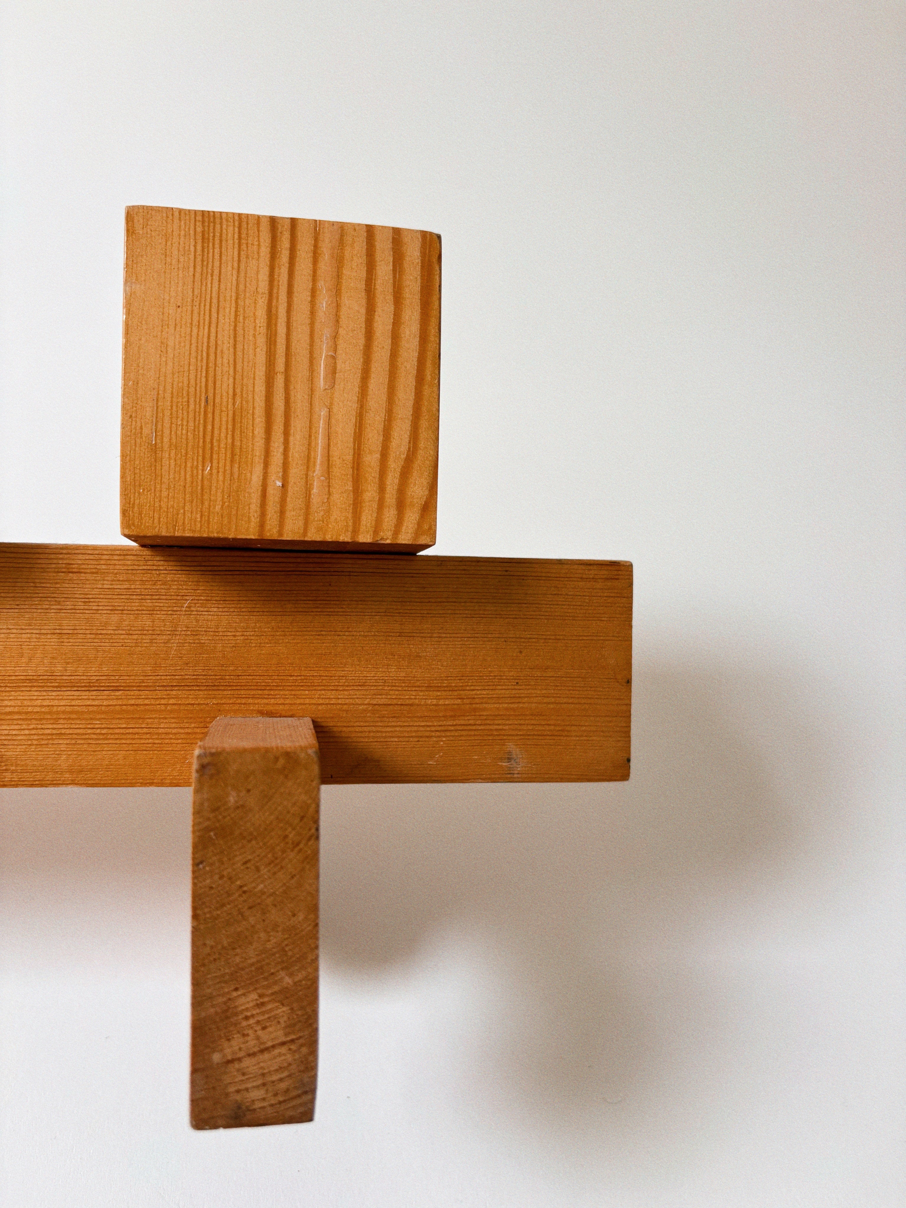 Blocky Artisan Candleholder, 1978 Scandinavia — close-up
