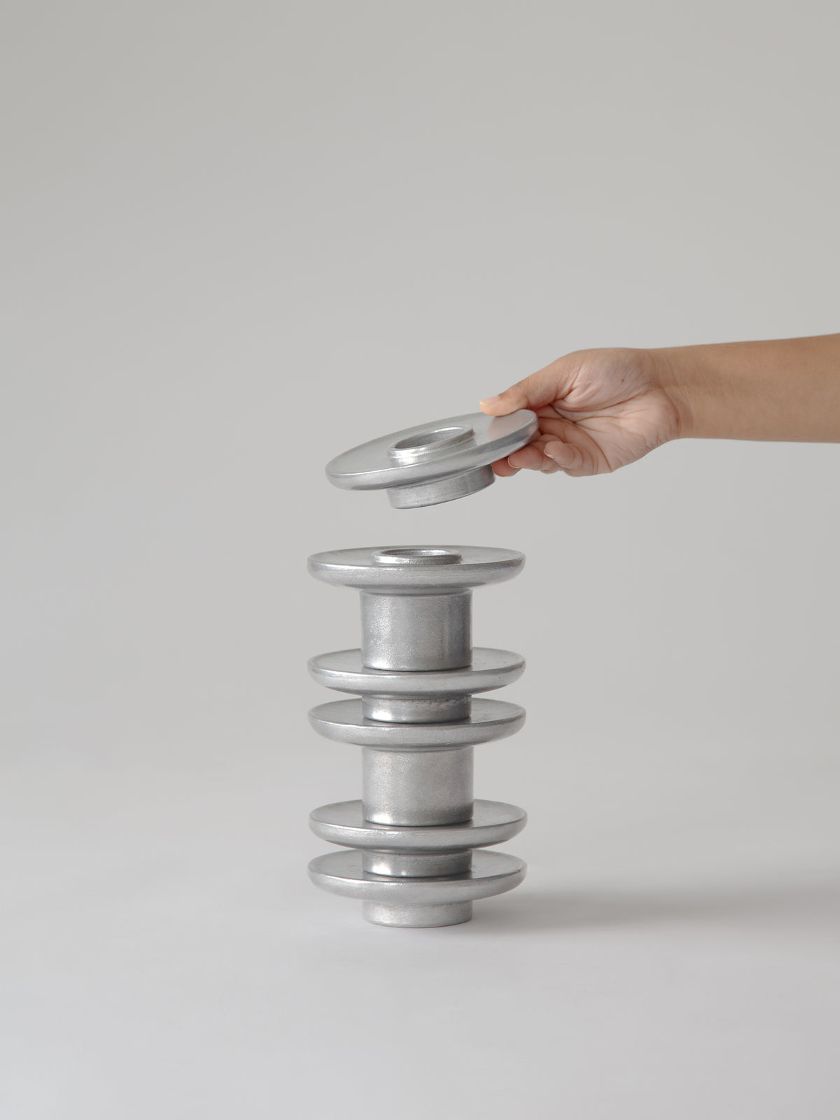 Raya Tealight Candle Holder — detail view