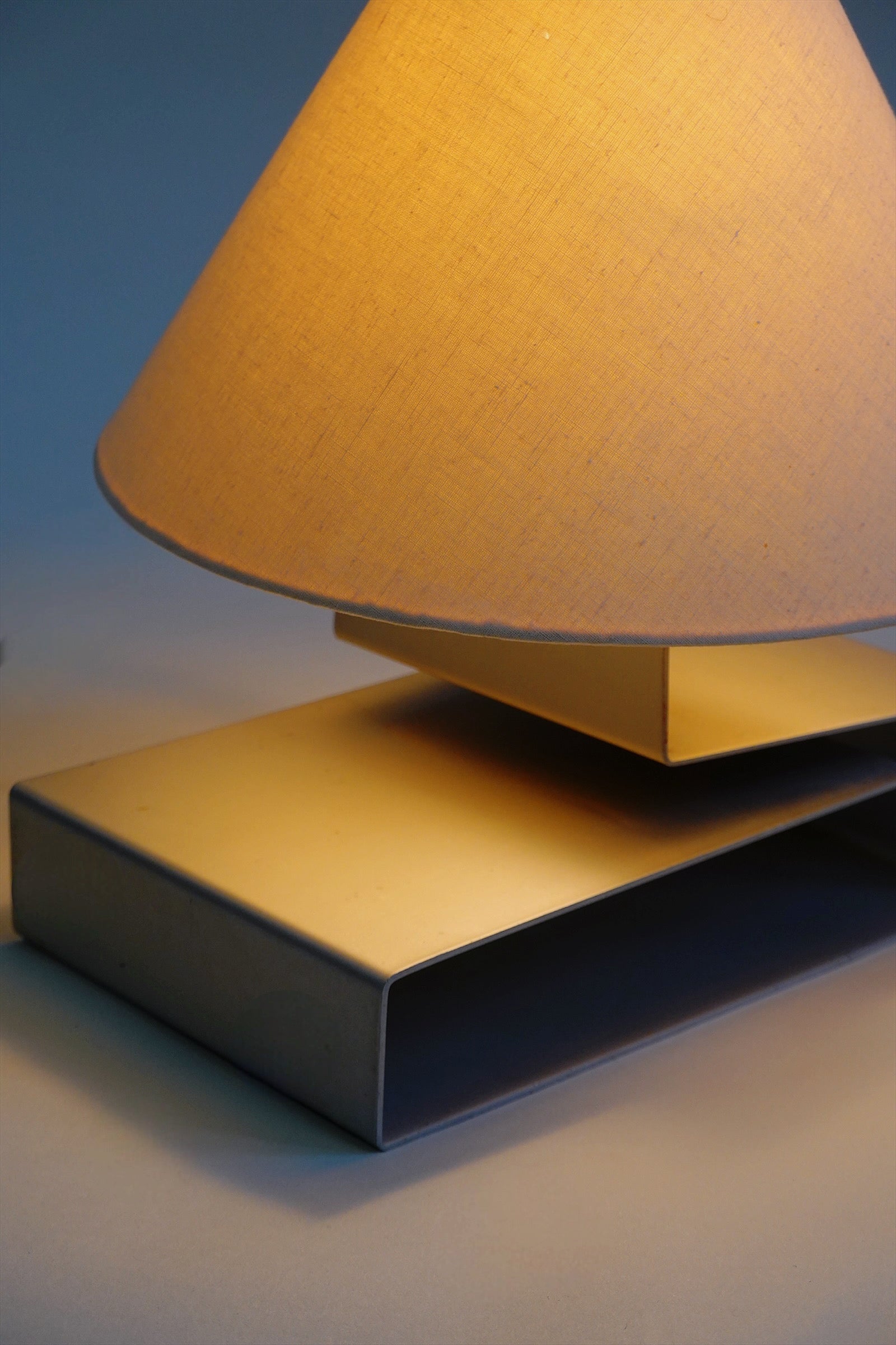 Modernist Bedside Lamp c.1970 — close-up