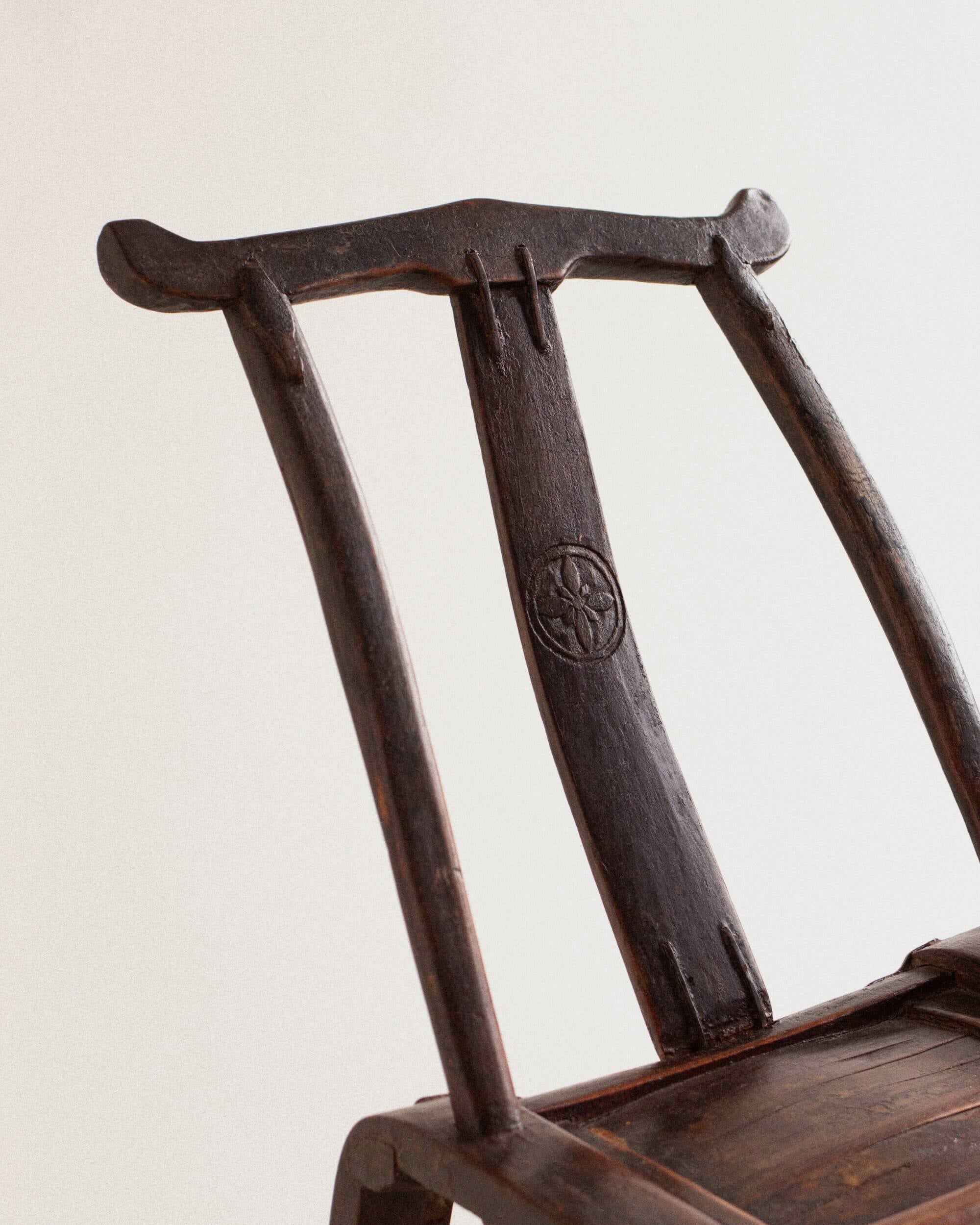 Antique Chinese Children's Chairs — lifestyle setting