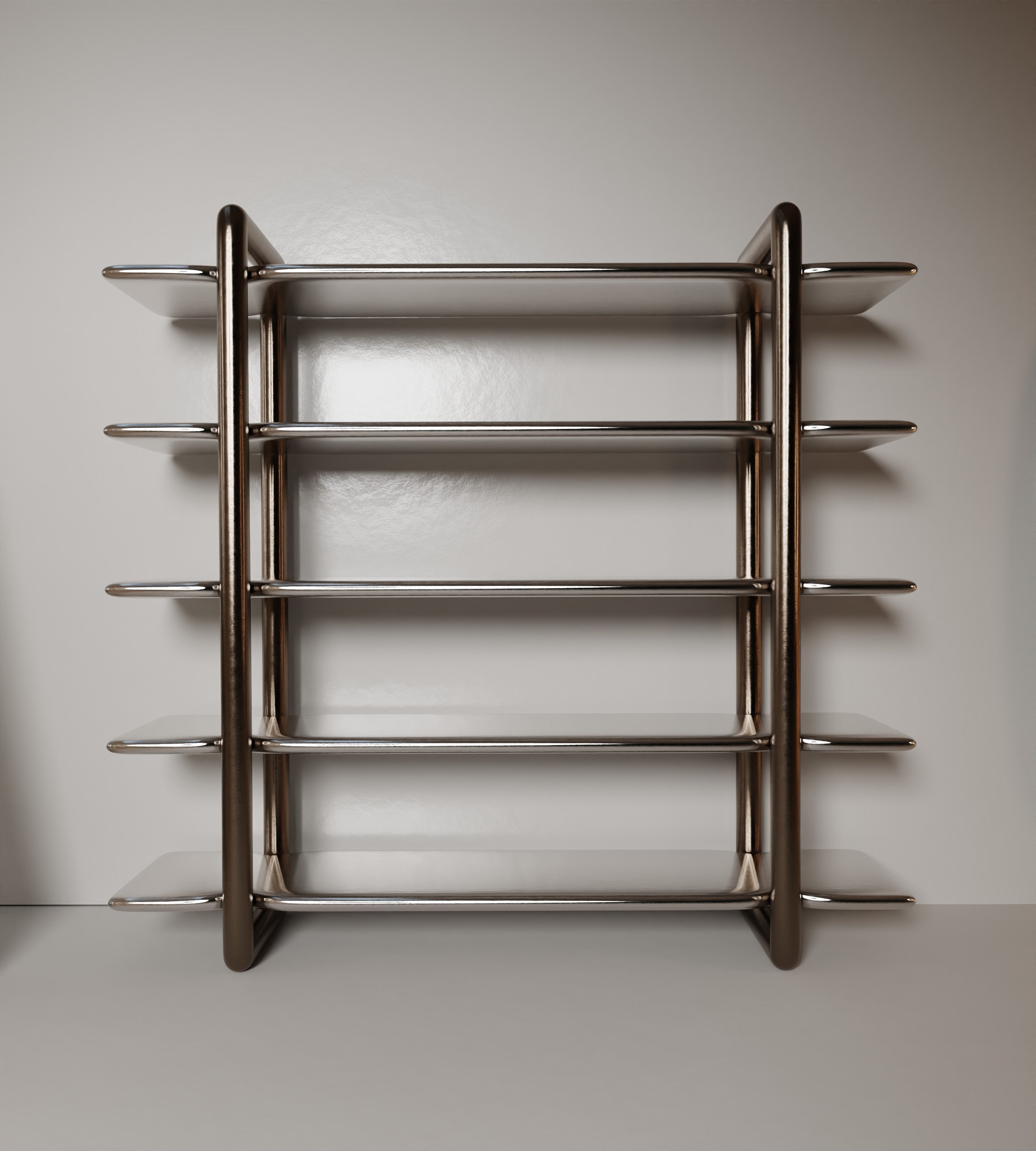“CANDY” Bookshelf | Stainless steel