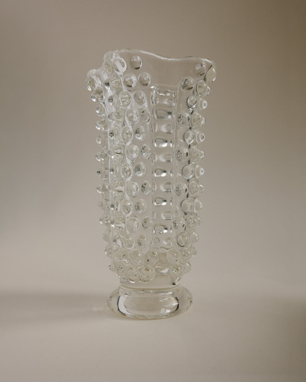 Ercole Barovier “Bugnato” Murano Glass Vase for Barovier & Toso 1960s by Trove Paris | The Oblist