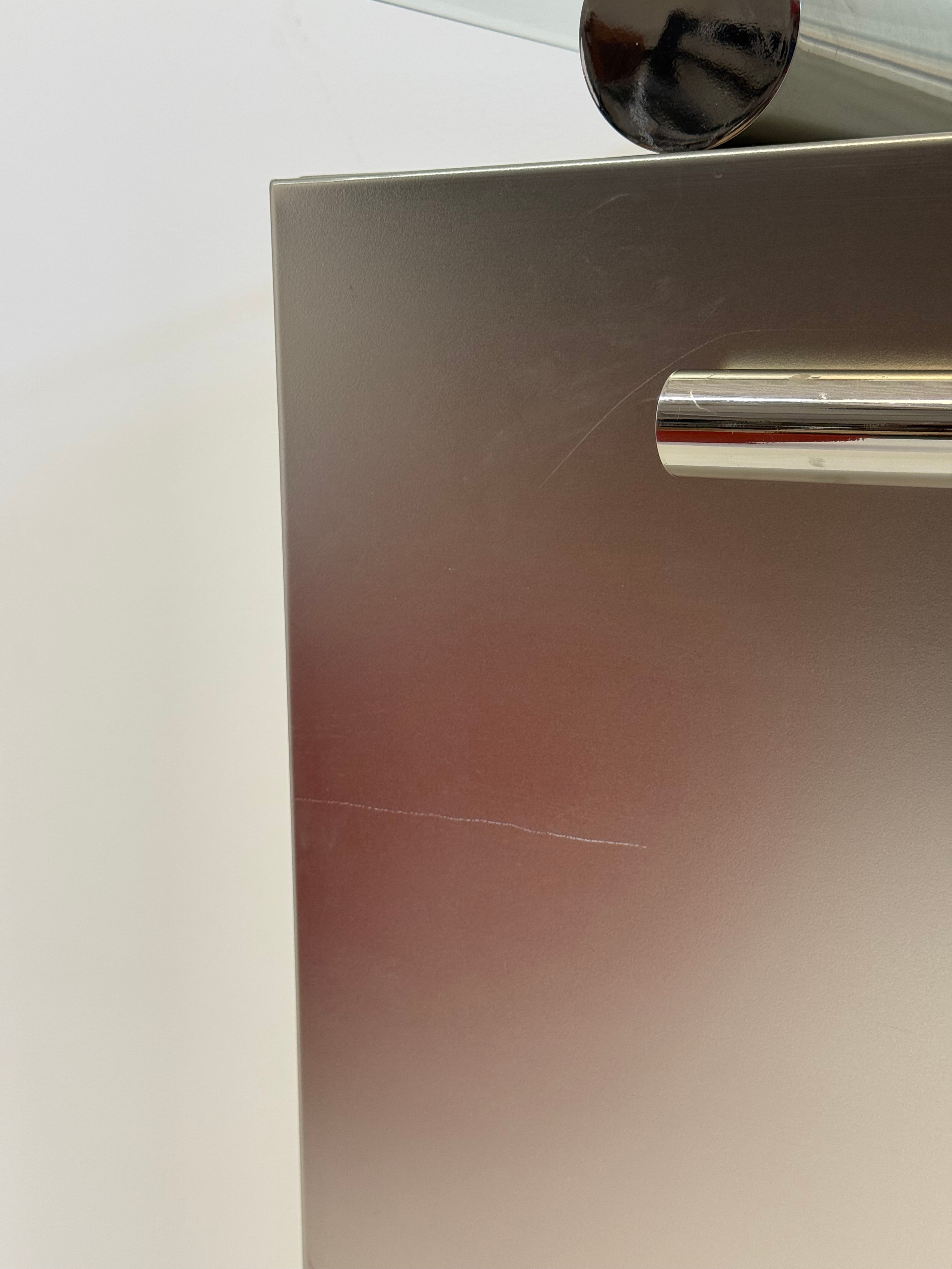 Postmodern aluminum bar cabinet from Belgochrom — view 13