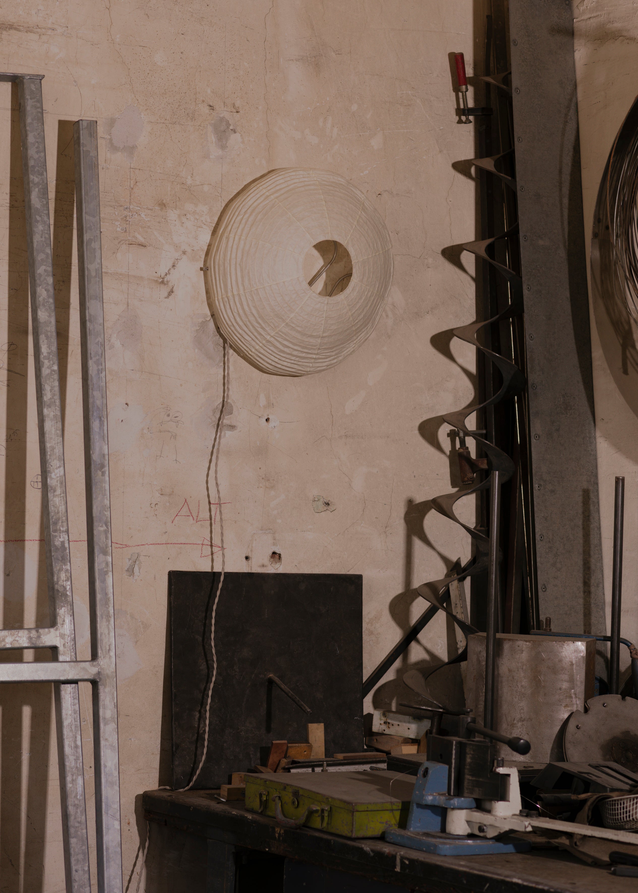 The Sign Wall Lamp — detail view