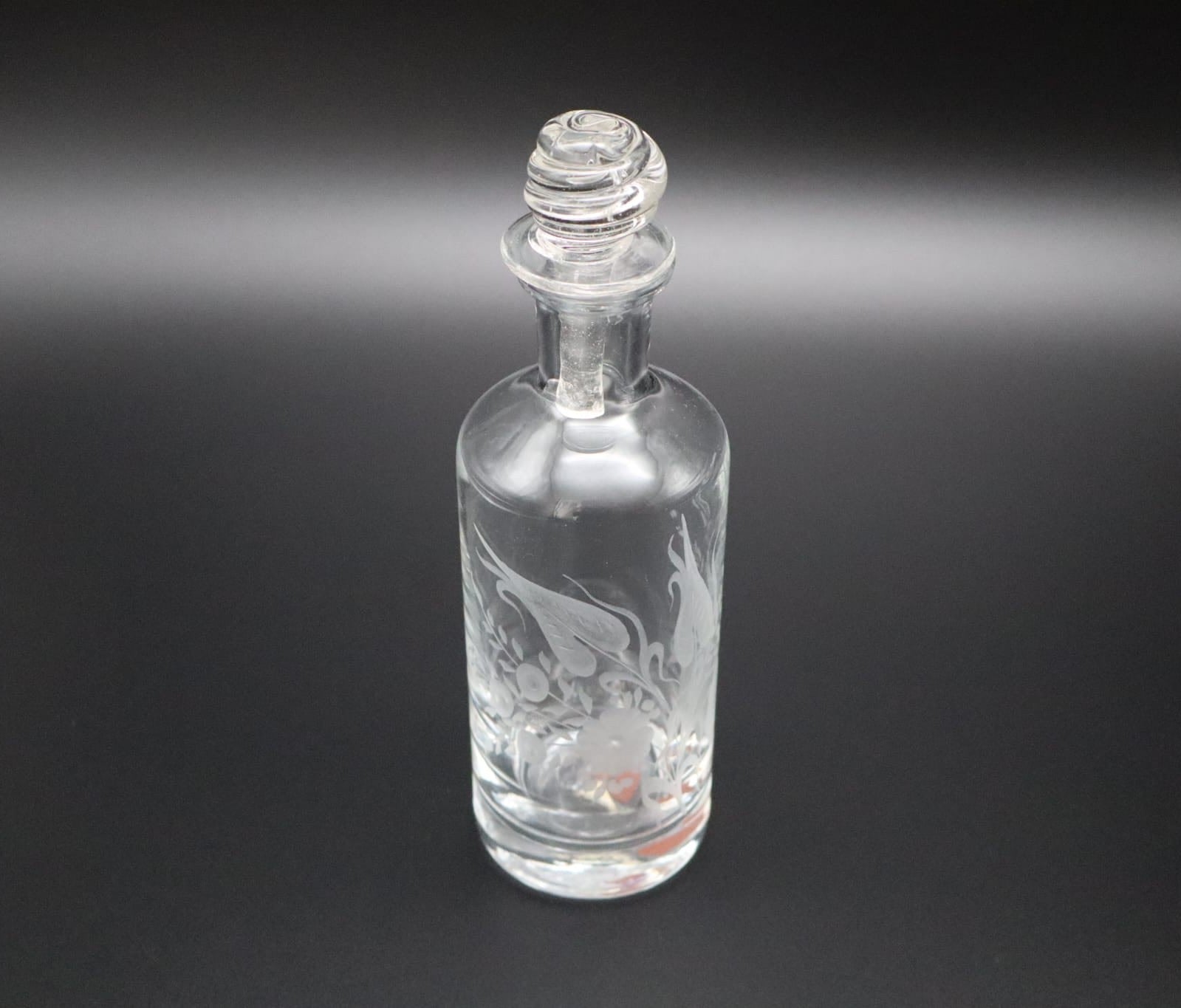 Italian Bottle by Carlo Moretti, 1980s — side angle