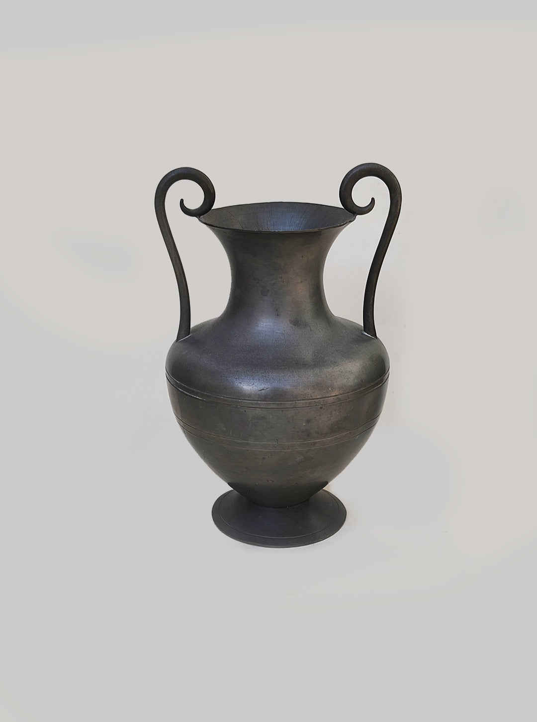 Pewter Amphorae Vase
