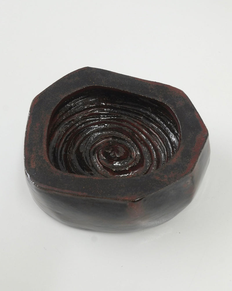 Carved Bowl (Red Iron) by Charlyn Reyes | The Oblist