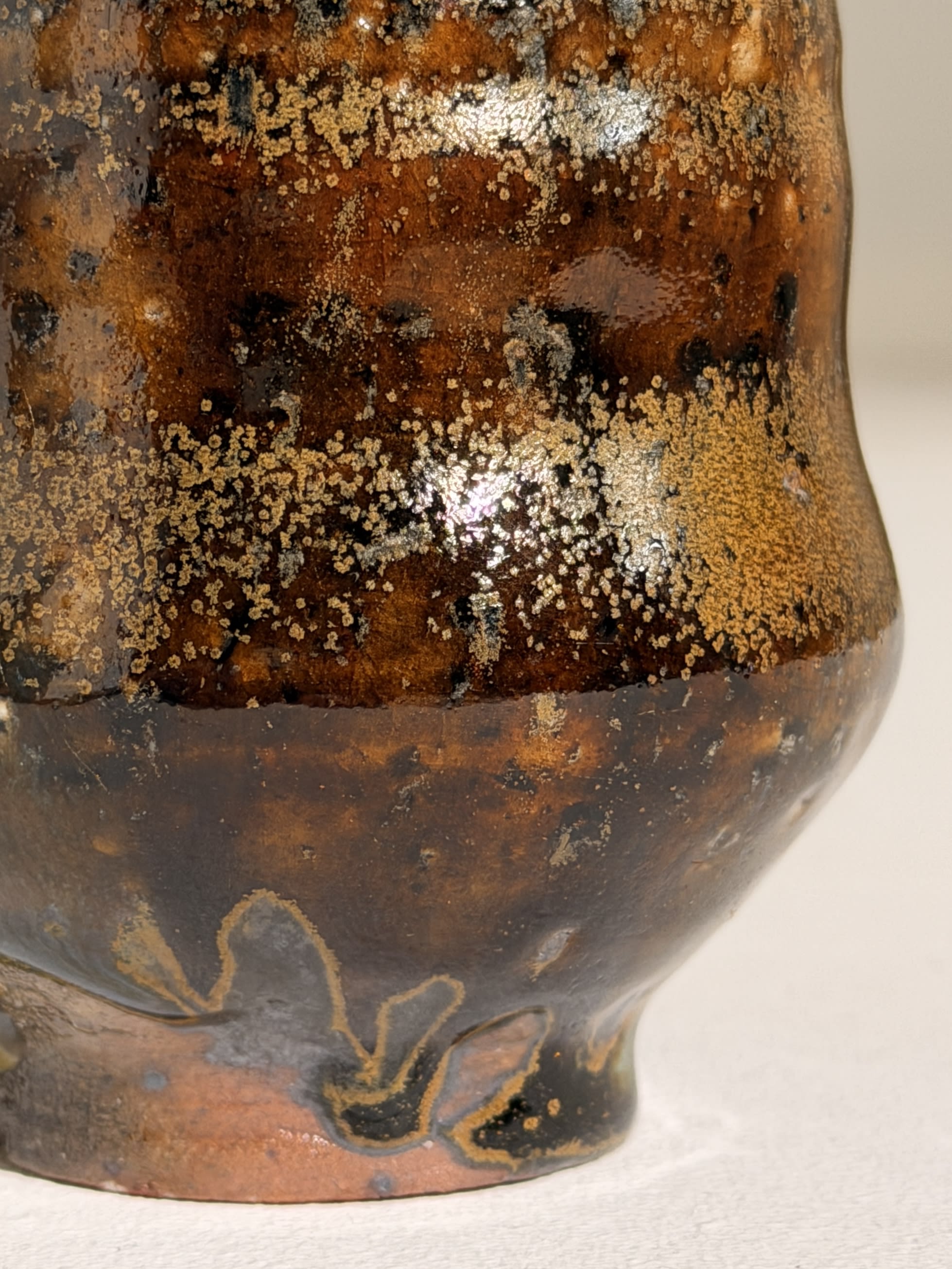 Covered glazed stoneware pot, France, circa 1960–1970. — view 9