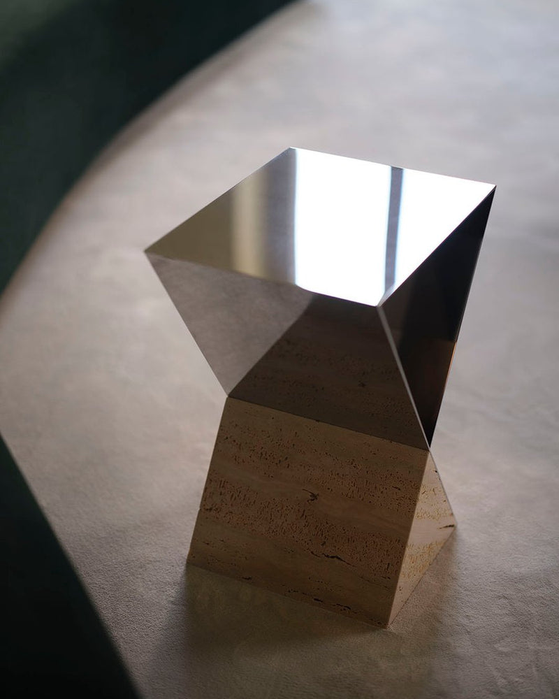 "Rock Steady" coffee table — alternate view