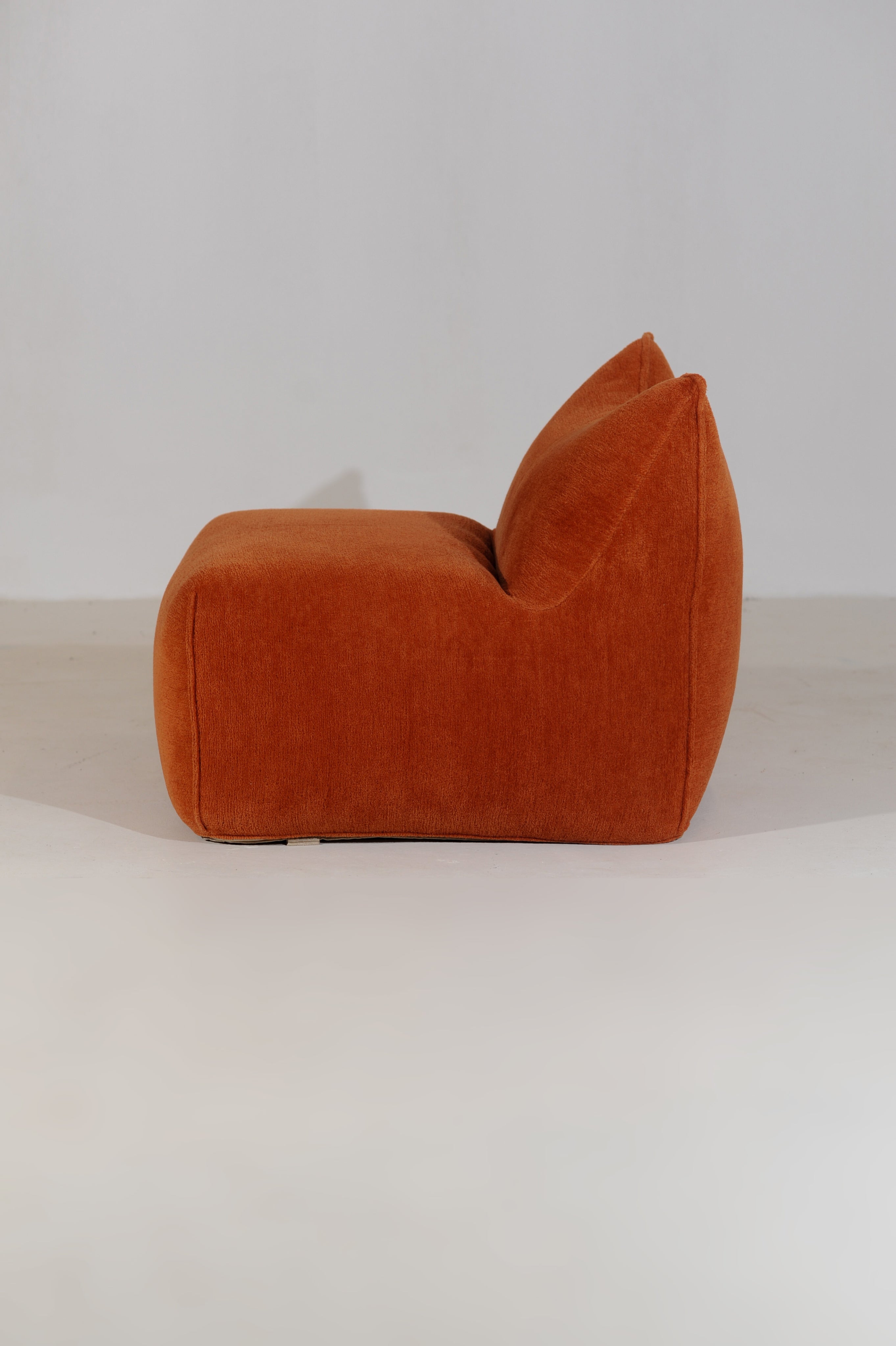 Le Bambole Set by Mario Bellini for B&B Italia in Pierre Frey Boucle, Italy 1971 — lifestyle setting