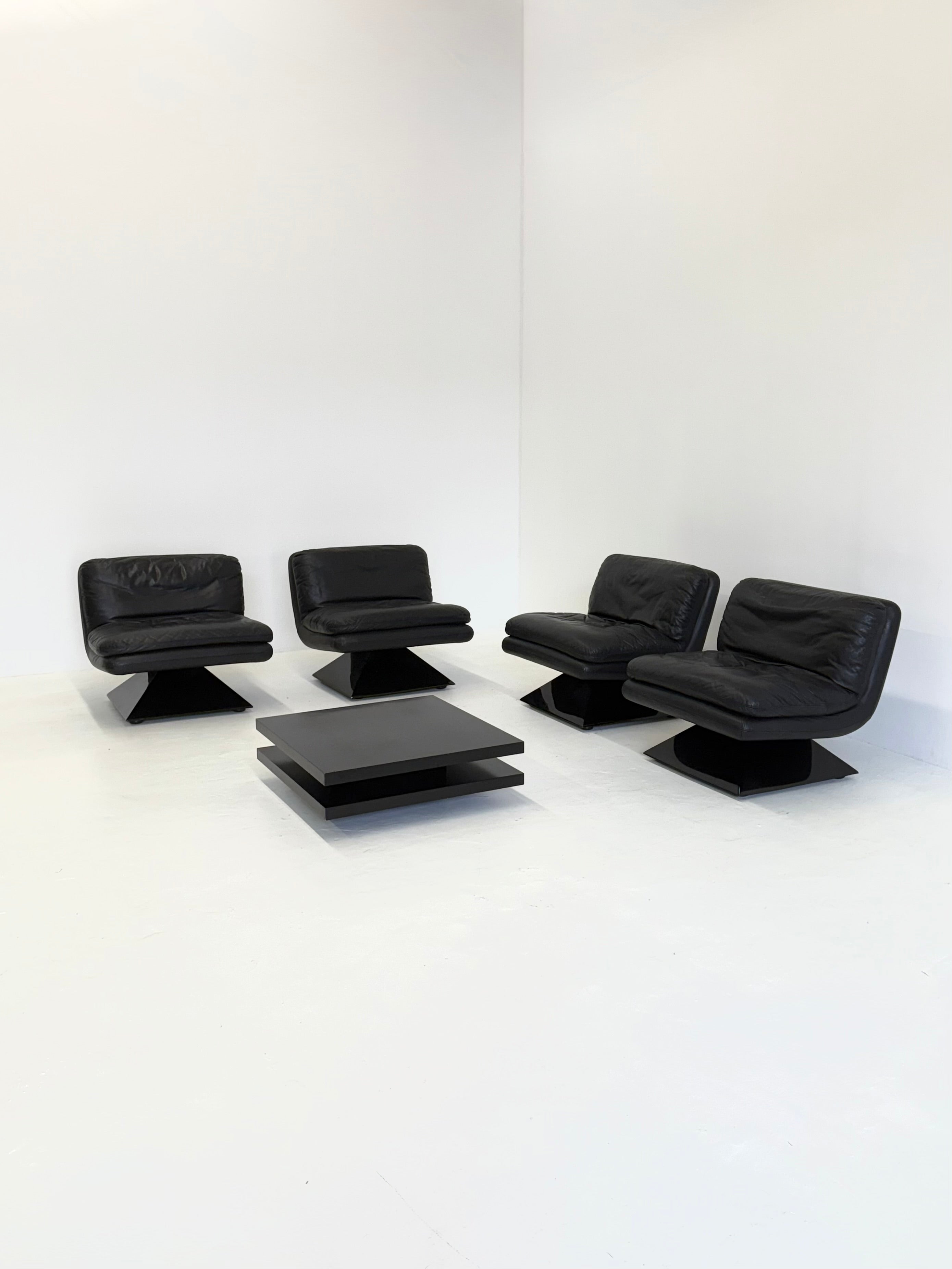 Armchairs by Hans von Klier for Giuseppe Rossi di Albizzate — lifestyle setting