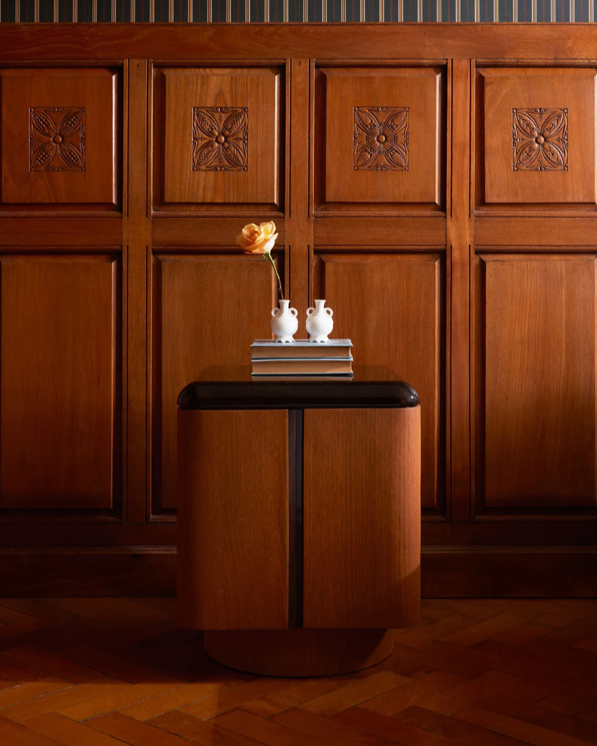 Pair of Various Positions Nightstands by Lemon | The Oblist