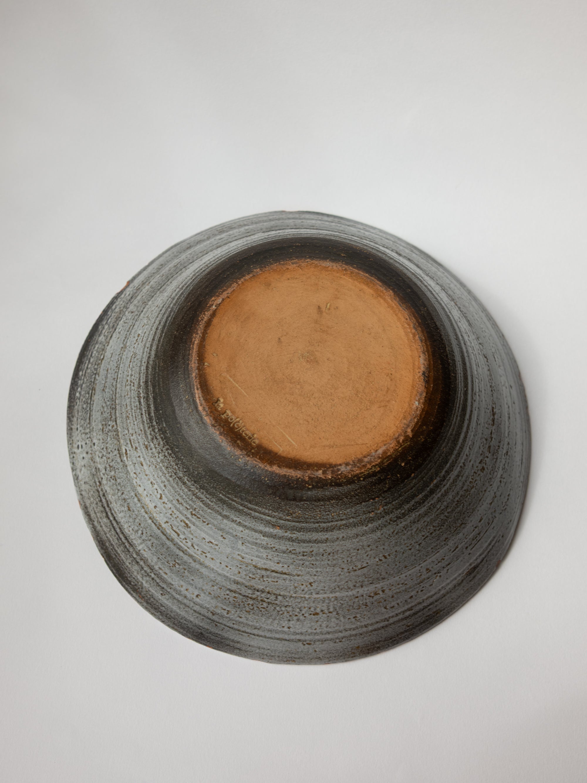Paul Quéré French Abstract Ceramic Bowl | La Po(é)terie — lifestyle setting