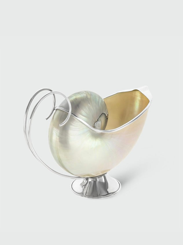 Nautilus Shell Gravy Boat
