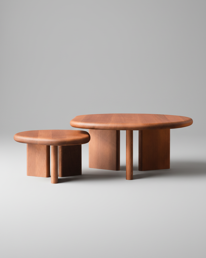 Table basse - Éd. Couleur Miel - Chêne