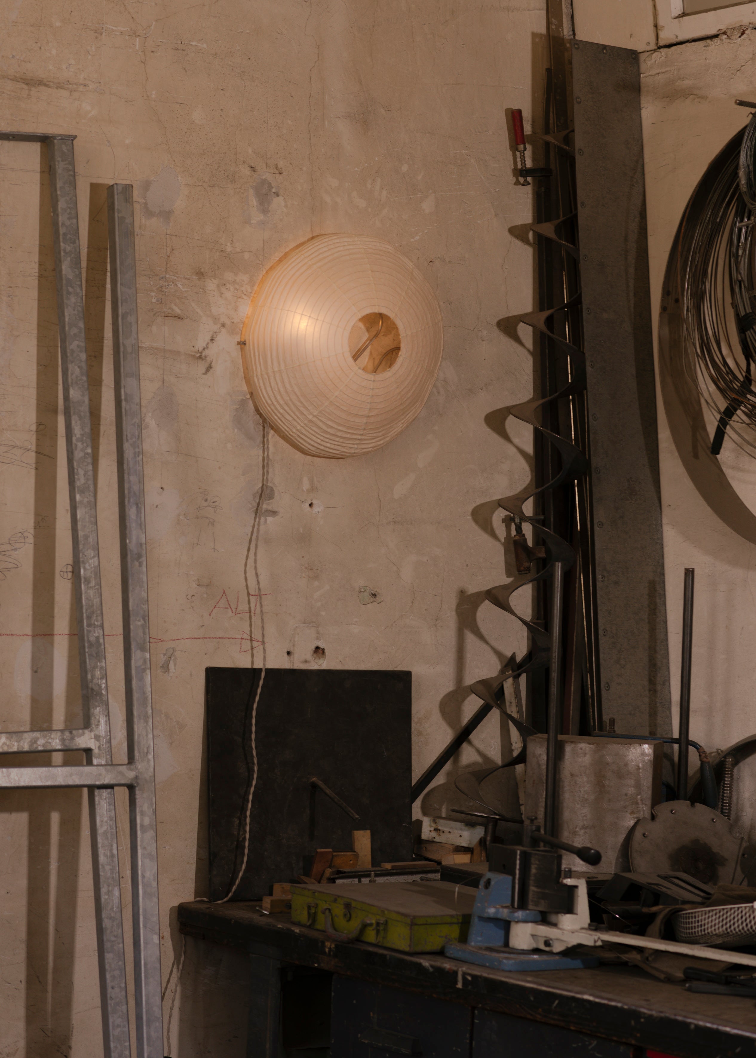 The Sign Wall Lamp — side angle