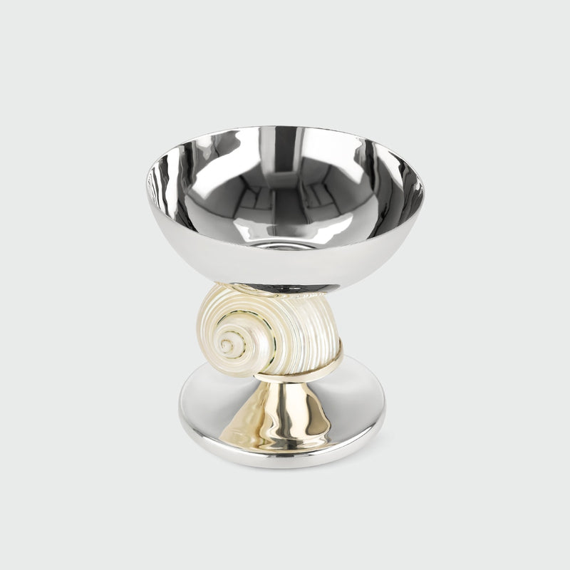 Ice Cream Shell Cup by Tavares 1922 | The Oblist — stainless steel, artisan design