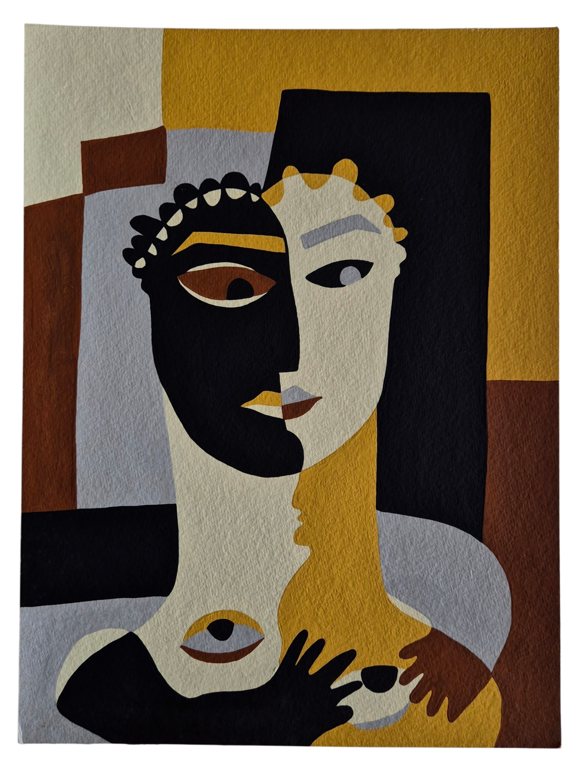 REGARDE-MOI no.8, Painting — side angle