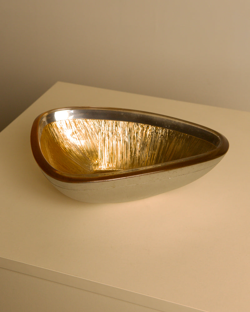 Large 80s Italian Brandani valet tray by Treaptyque | The Oblist