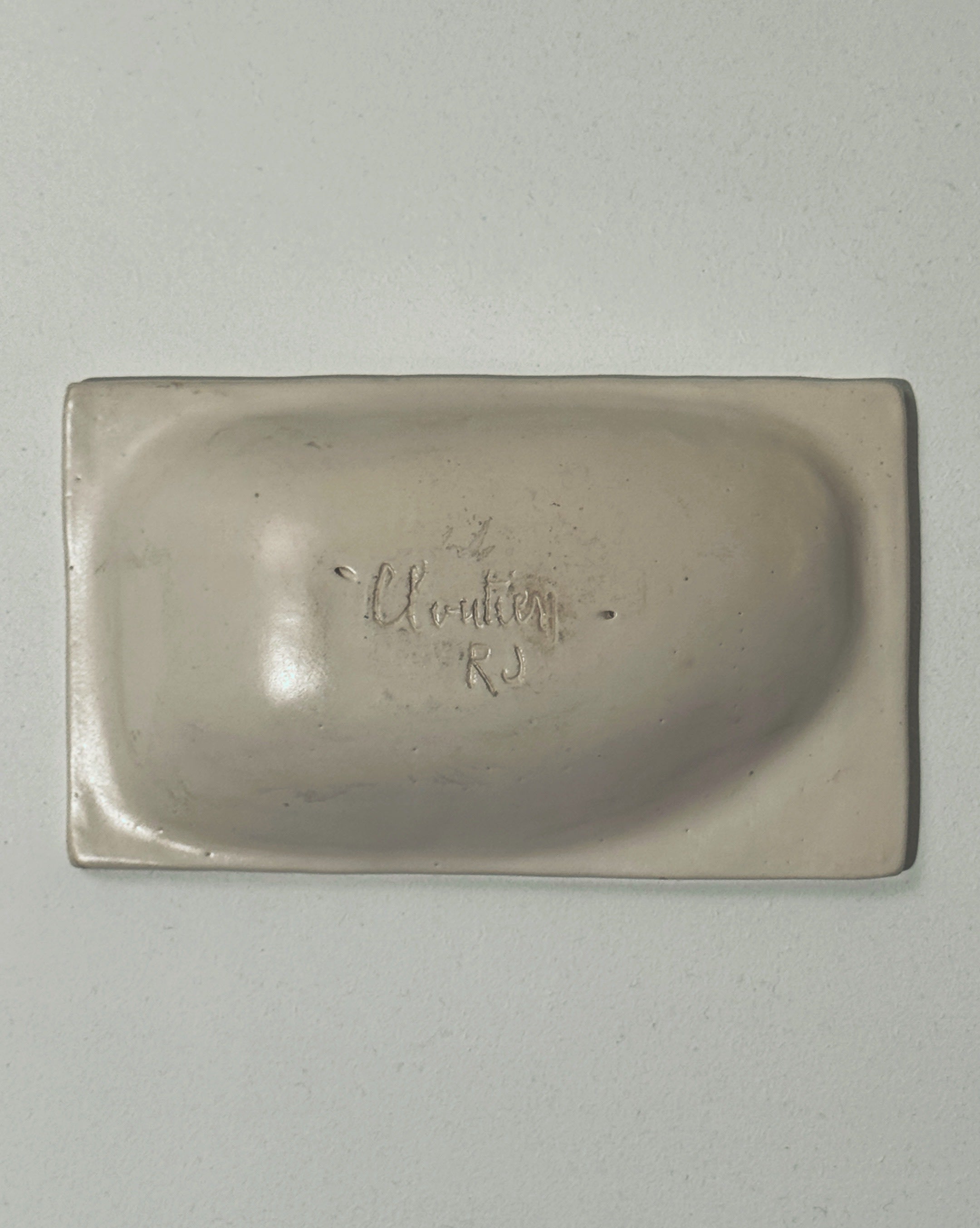 Very rare catchall by Robert & Jean Cloutier — close-up