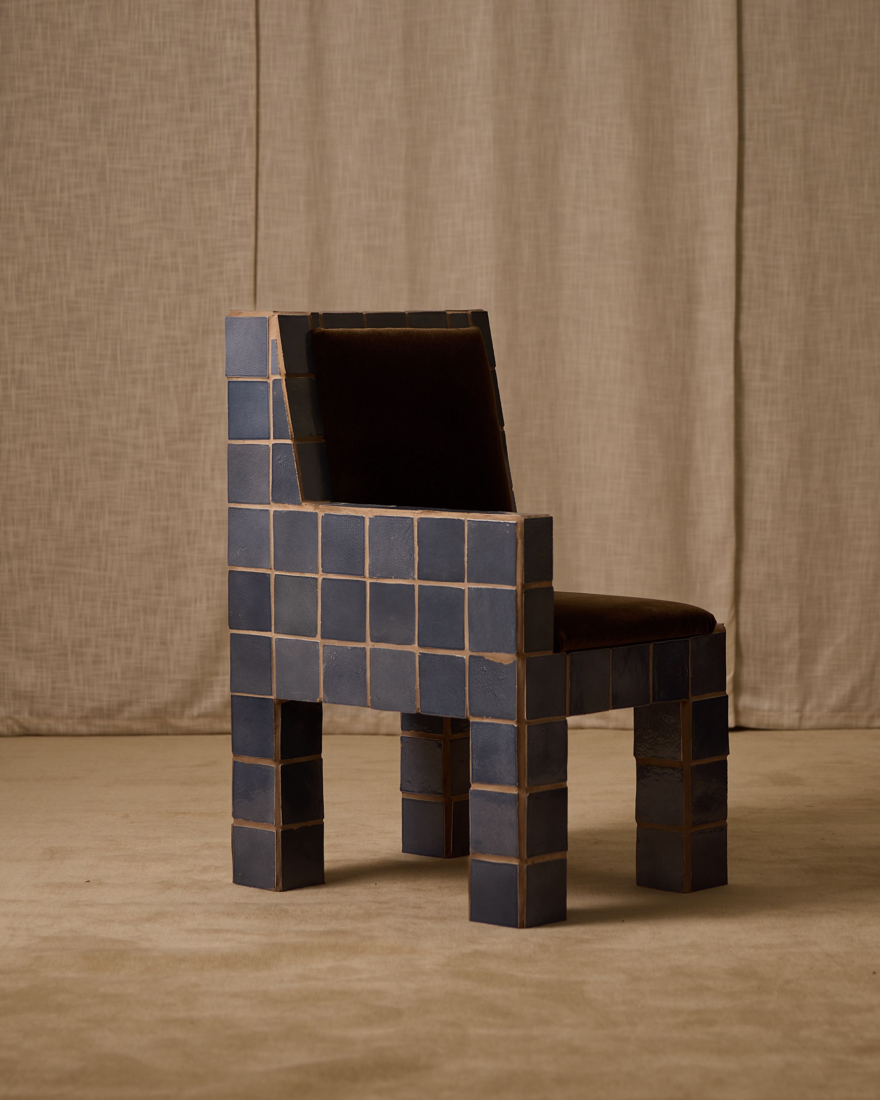 'Jura' Tiled Accent Chair