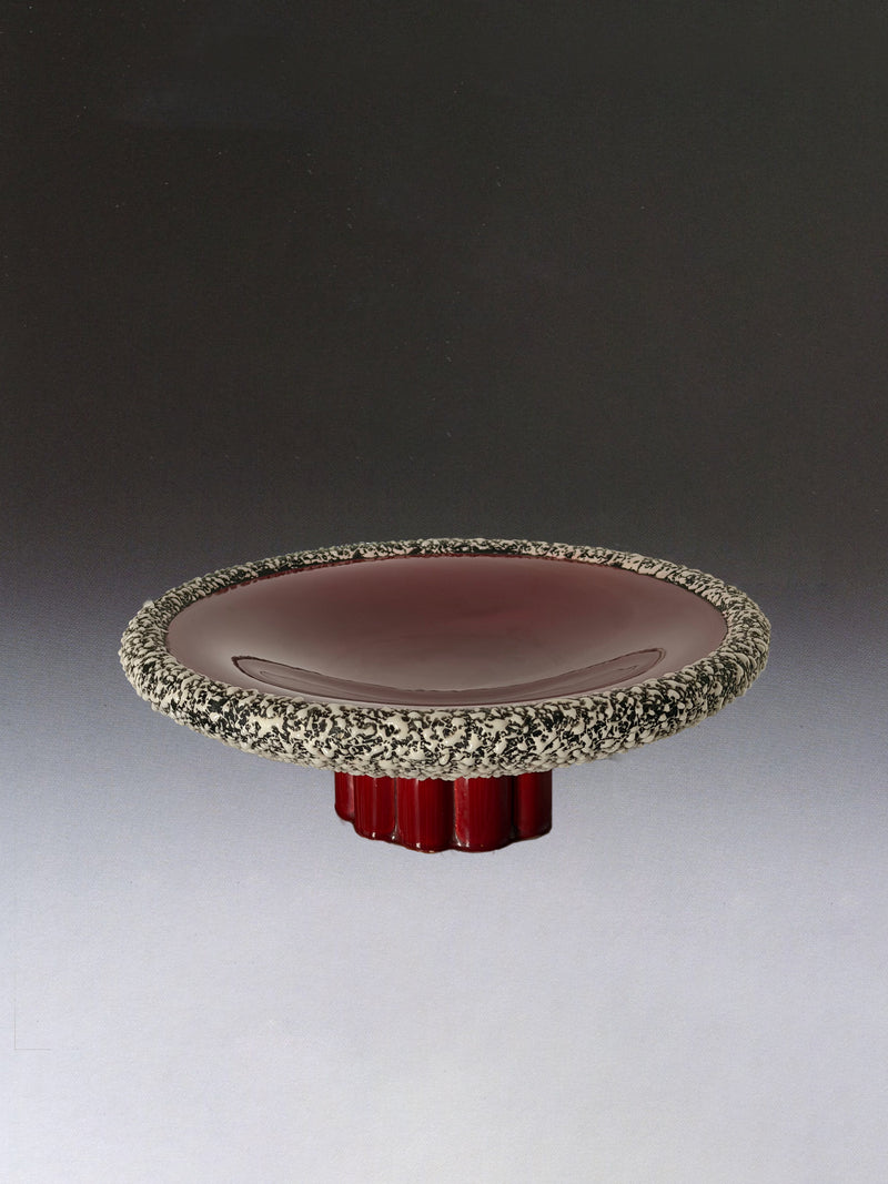 Art deco plate by Paul Millet Manufacture de Sevres — detail view
