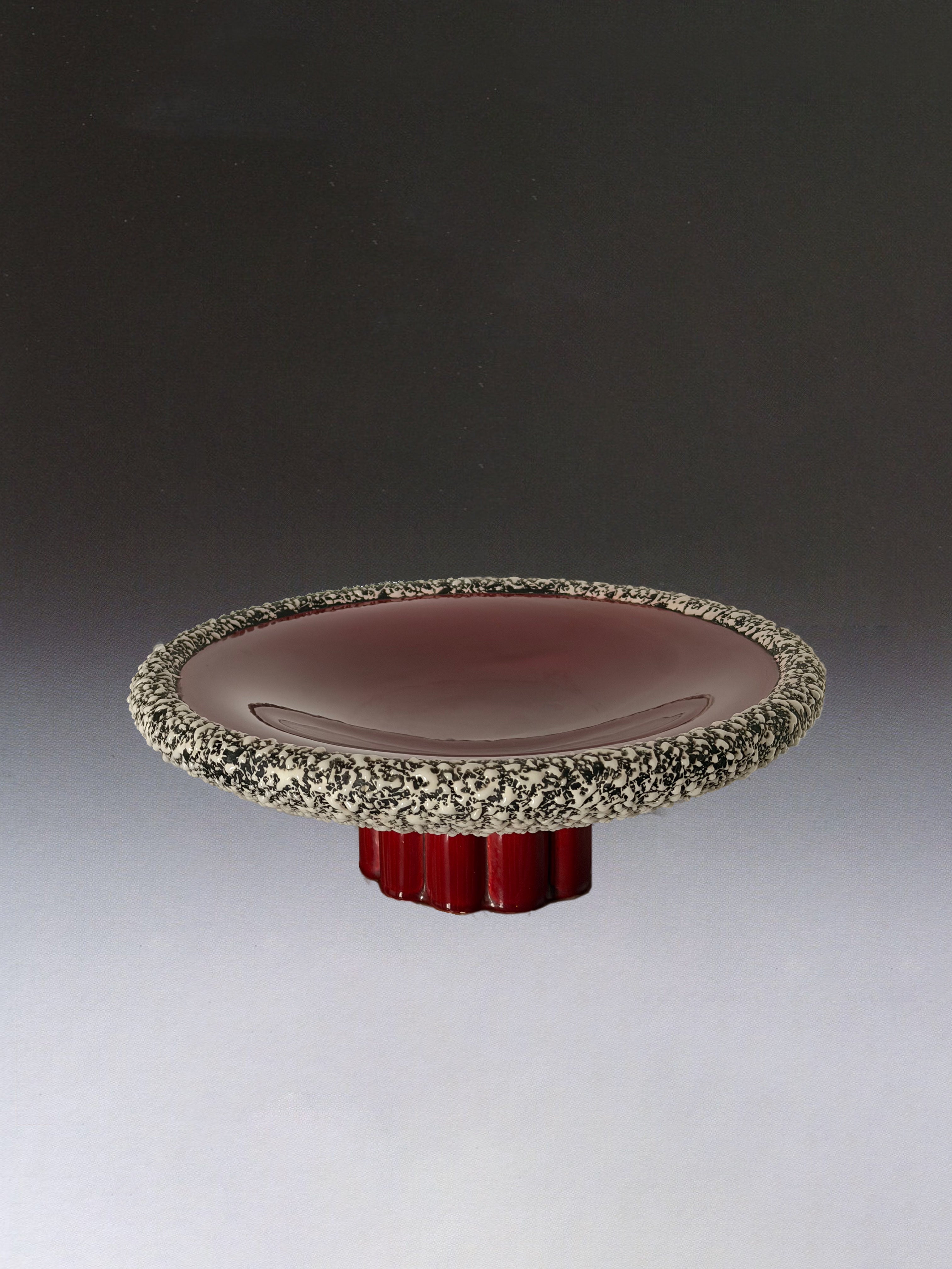 Art deco plate by Paul Millet Manufacture de Sevres — detail view