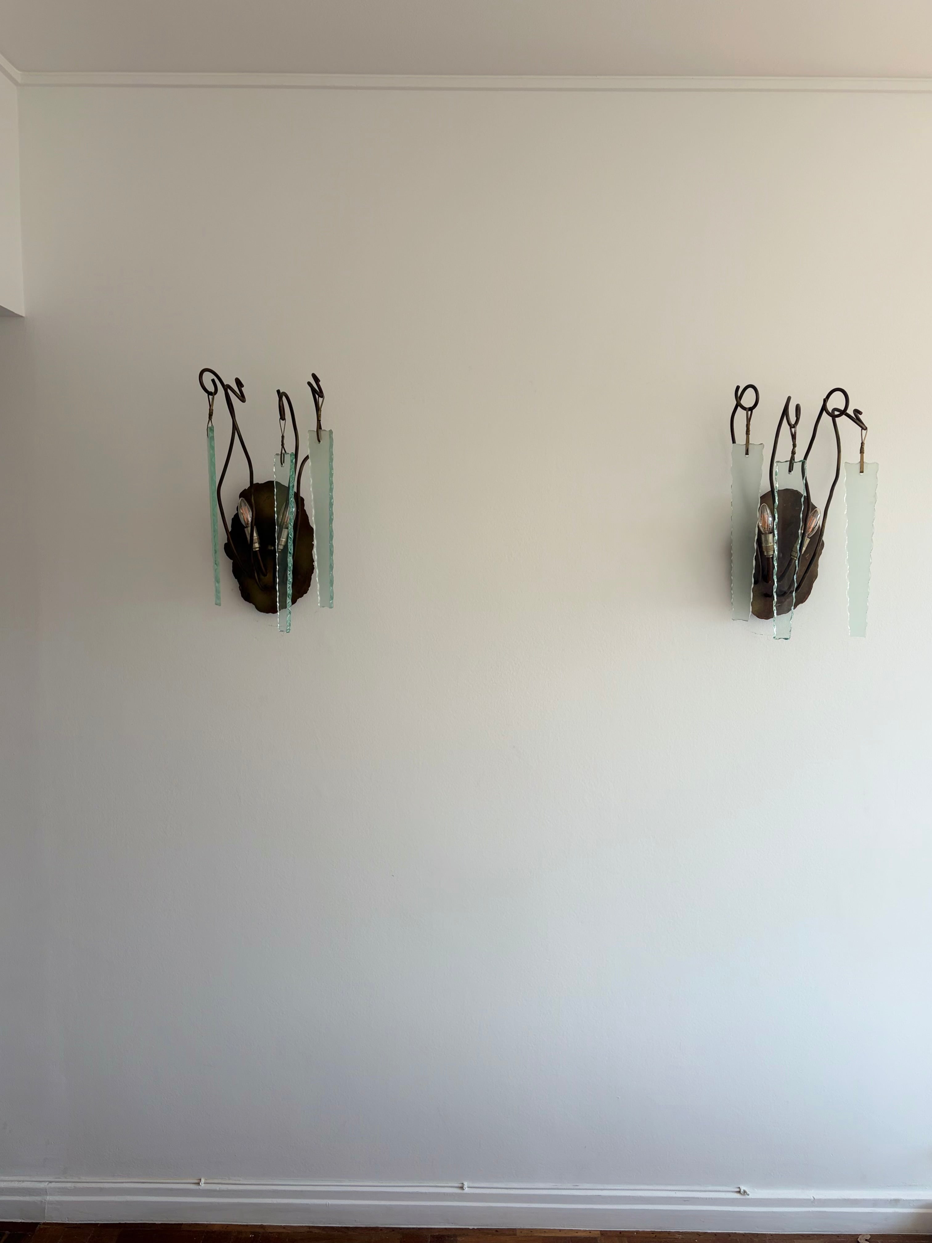 Monumental Wall Sconces Brand van Egmond, Behind Frosted Glass Series — view 9
