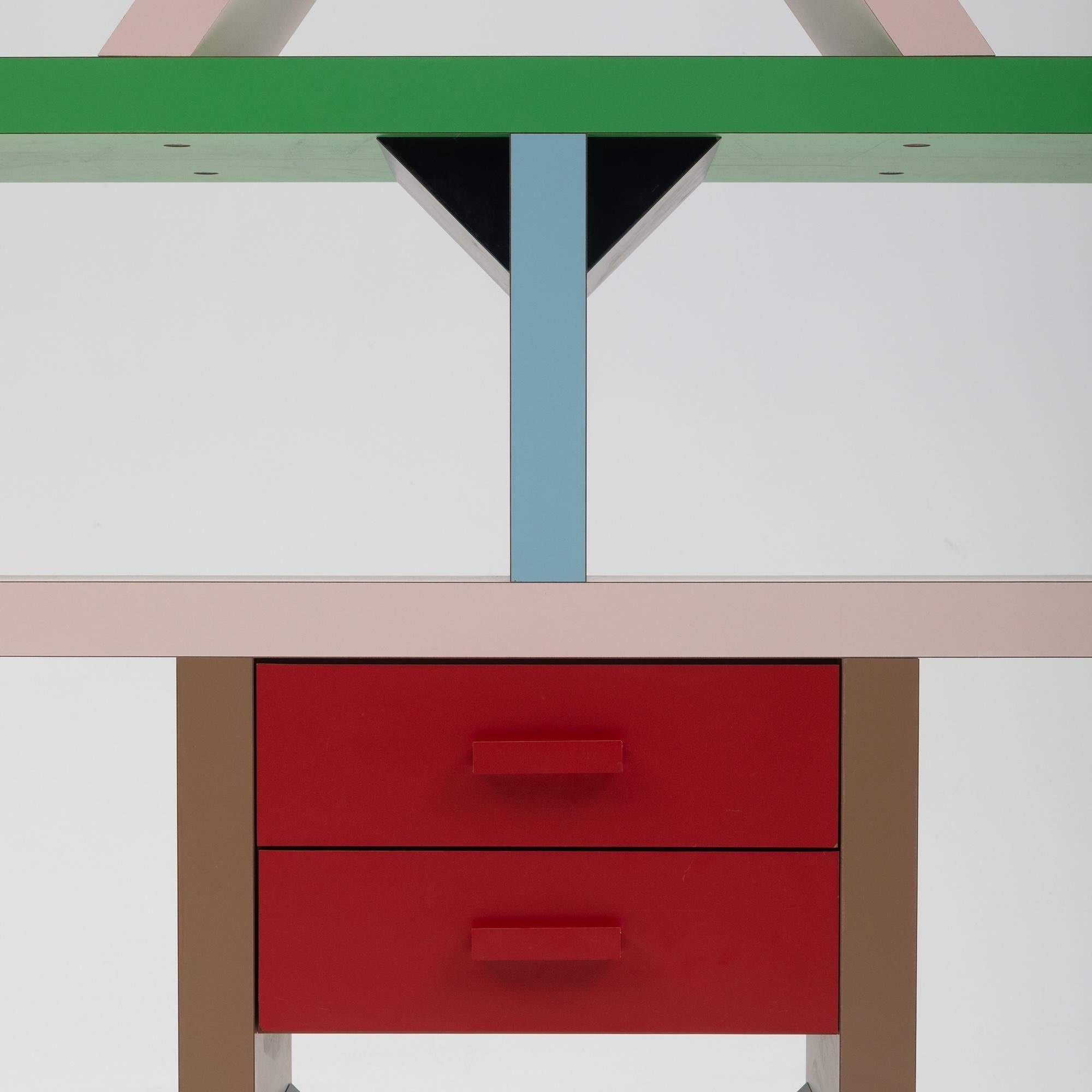 Carlton Bookshelf by Ettore Sottsass for Memphis Milano — lifestyle setting