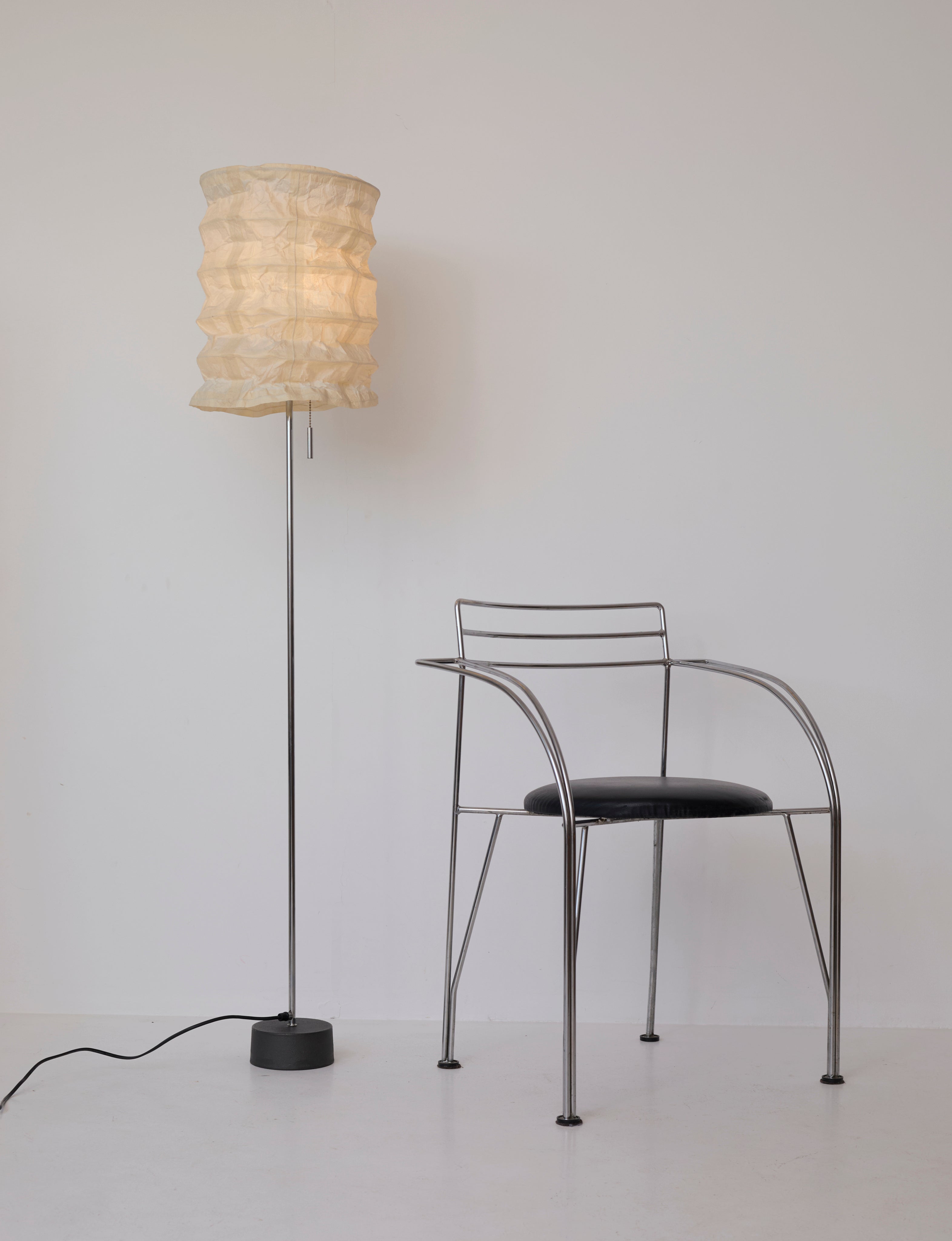 old ikea イケア　フロアランプ　紙　vintage Vintage Ikea Paper Floor Lamp by DIG IN JAPAN | The Oblist