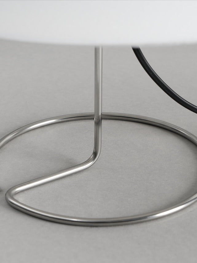 Douli Table Lamp — side angle of metal base and cord