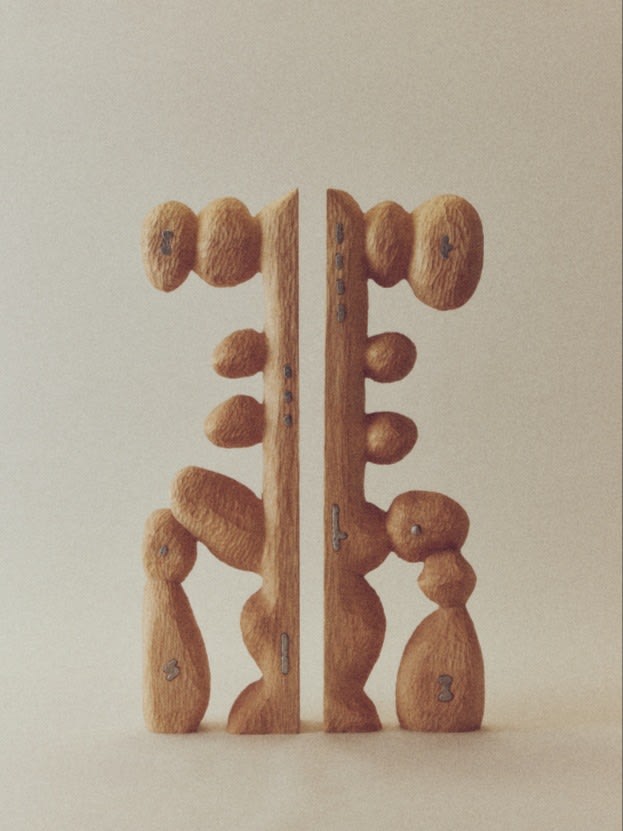 Wood Sculpture - Étude 31