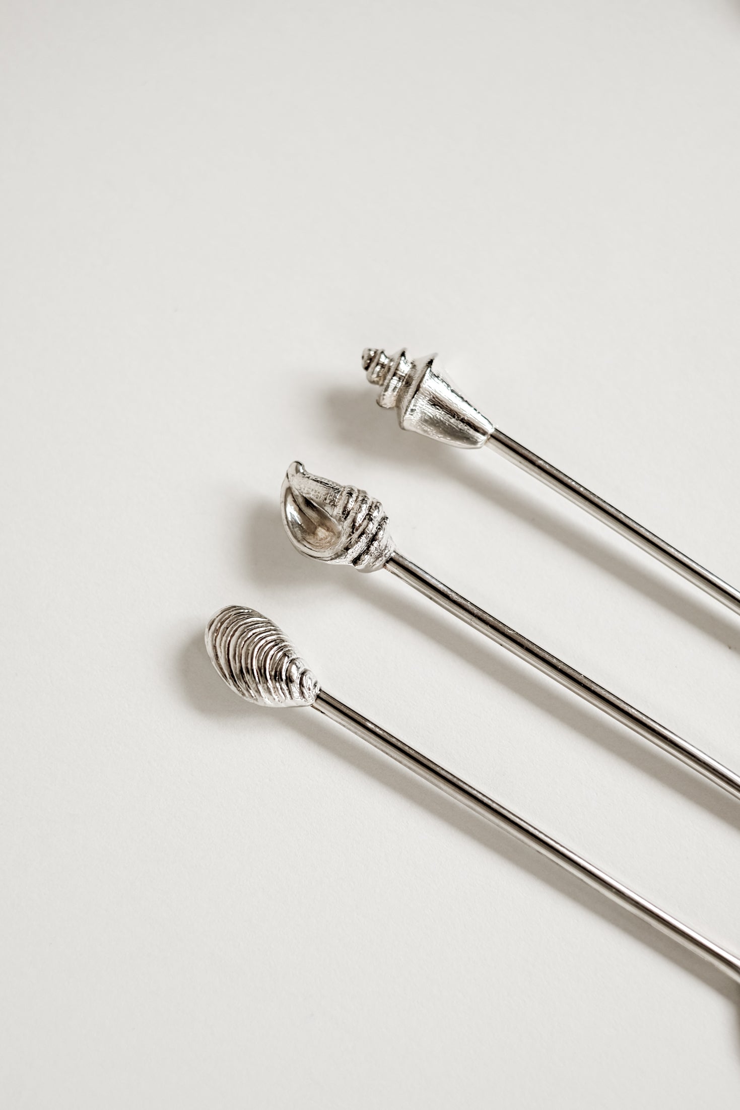 Silver-Plated Seashell Cutlery Set