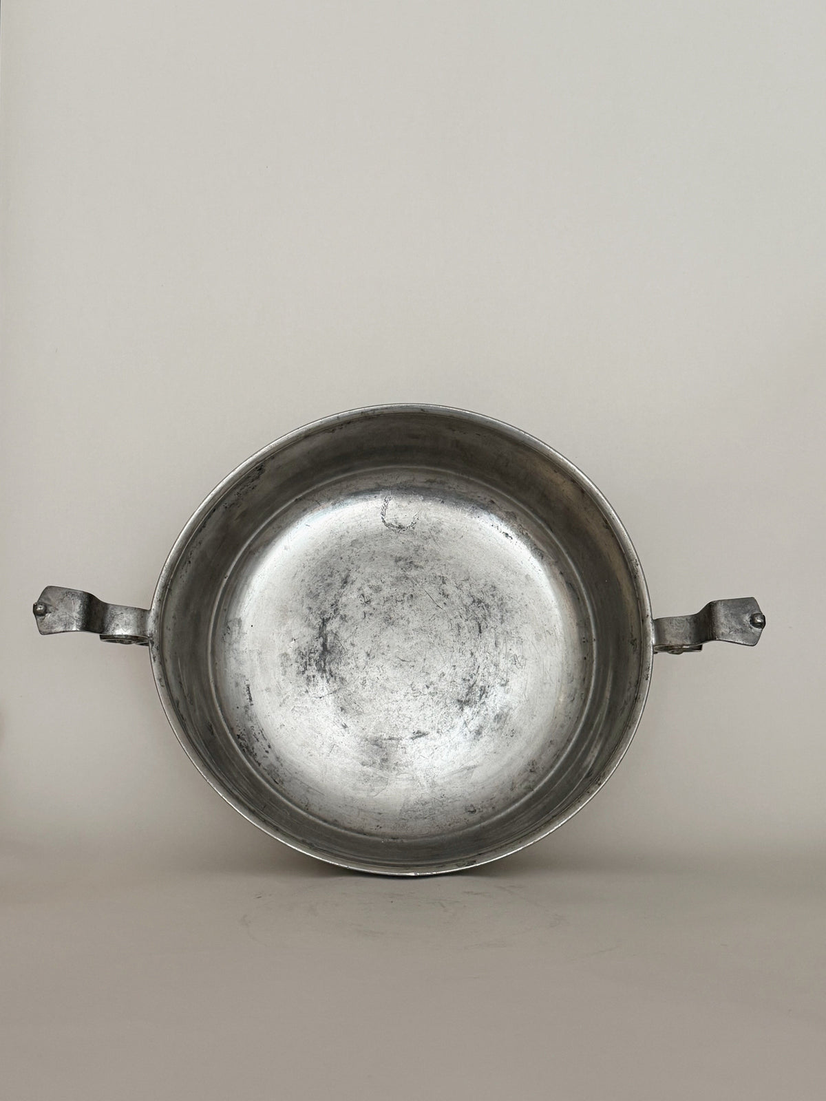 Edvin Ollers Pewter Bowl — lifestyle setting