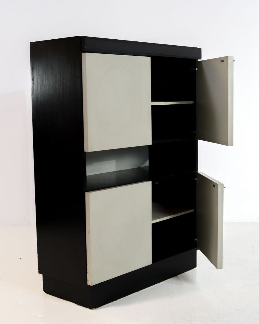 Brutalist Bar Cabinet 1970S