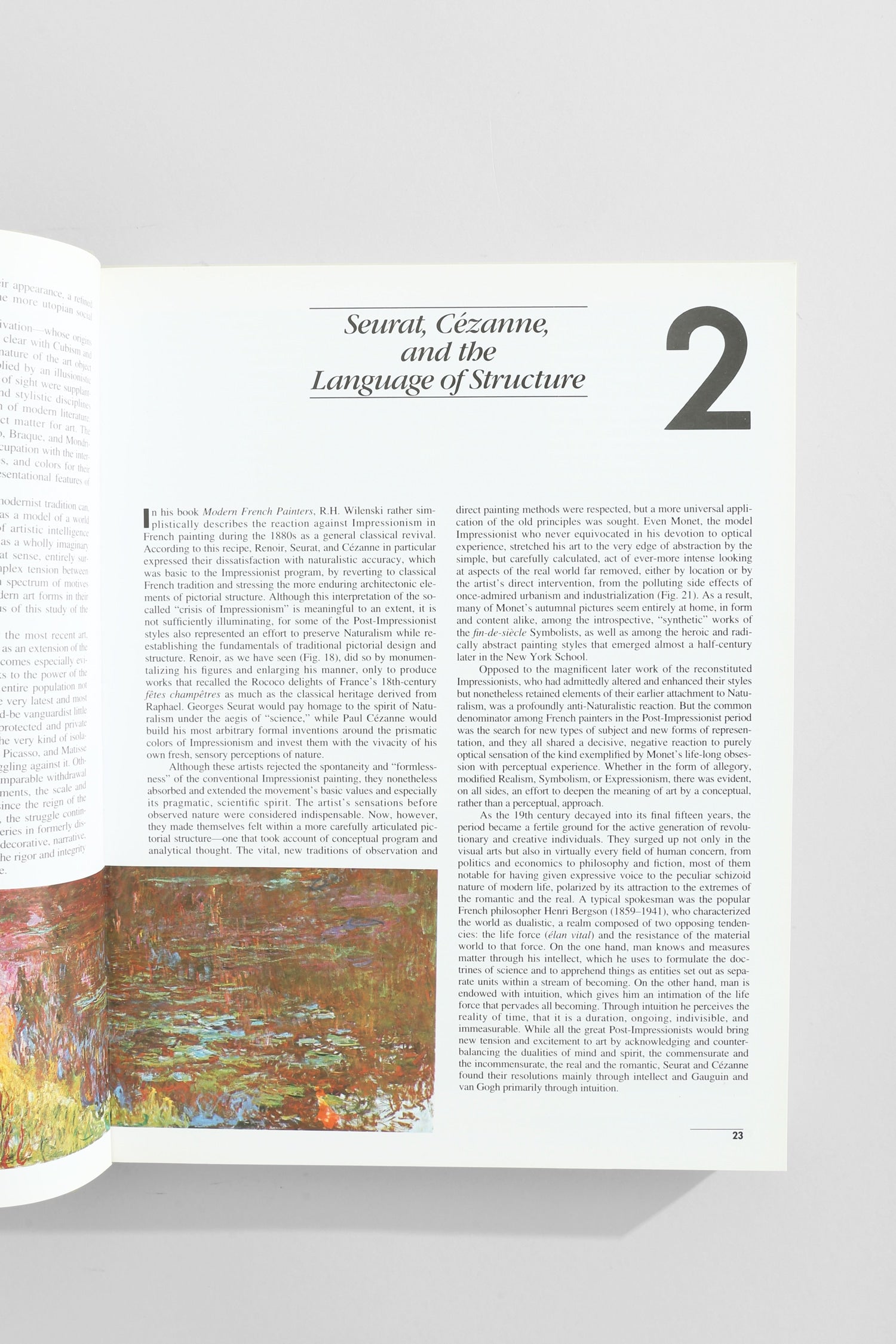 Modern Art Book — lifestyle setting