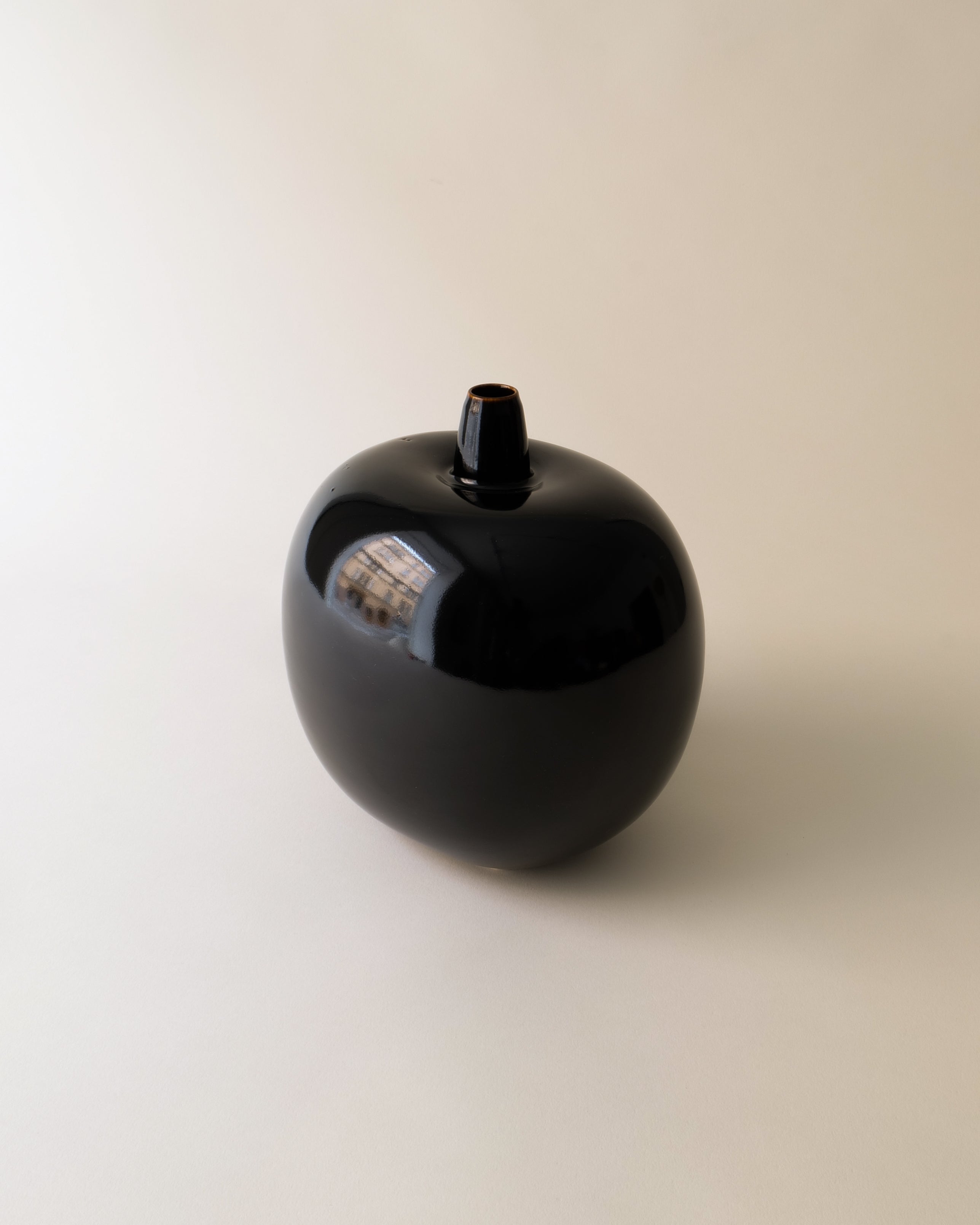 Vase en céramique Apple Gösta Grähs années 1980