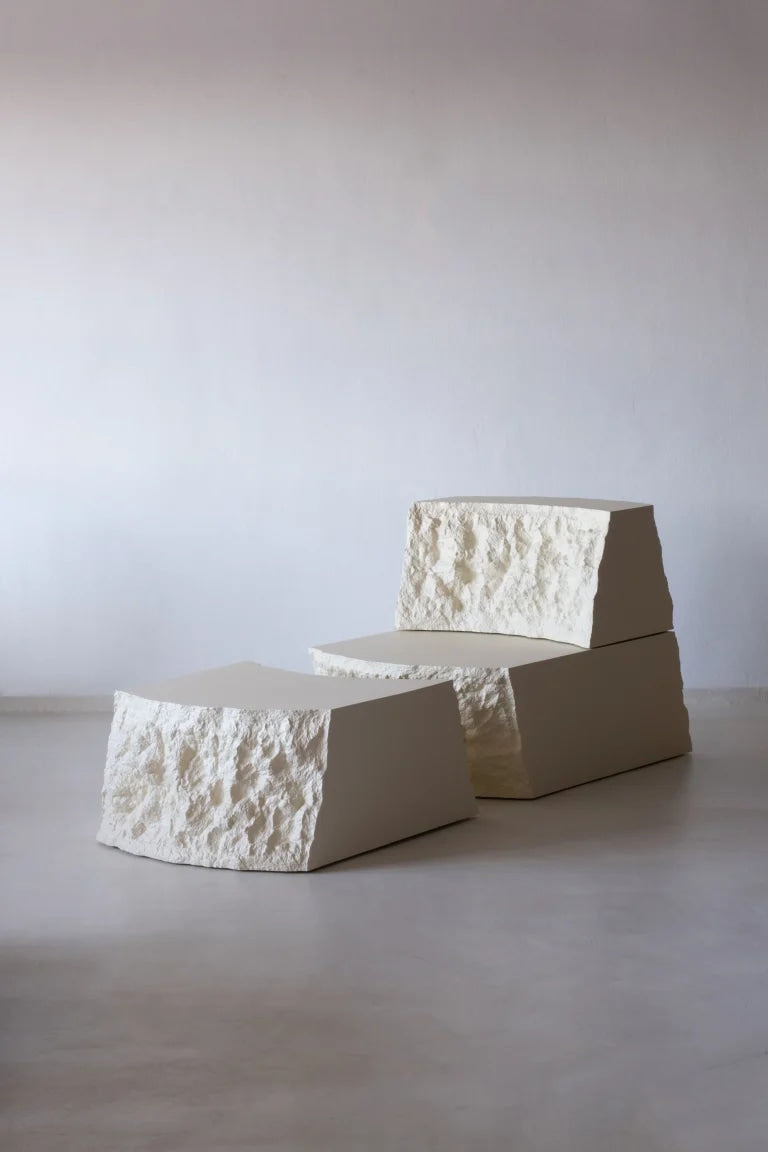Lapis – Foam Lounge Chair With Ottoman — detail view