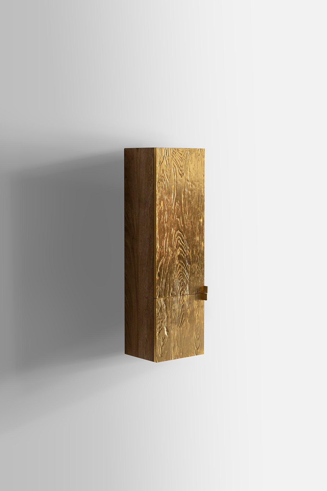 'Aurum' Wall Box 23k Gold Leaf — side angle