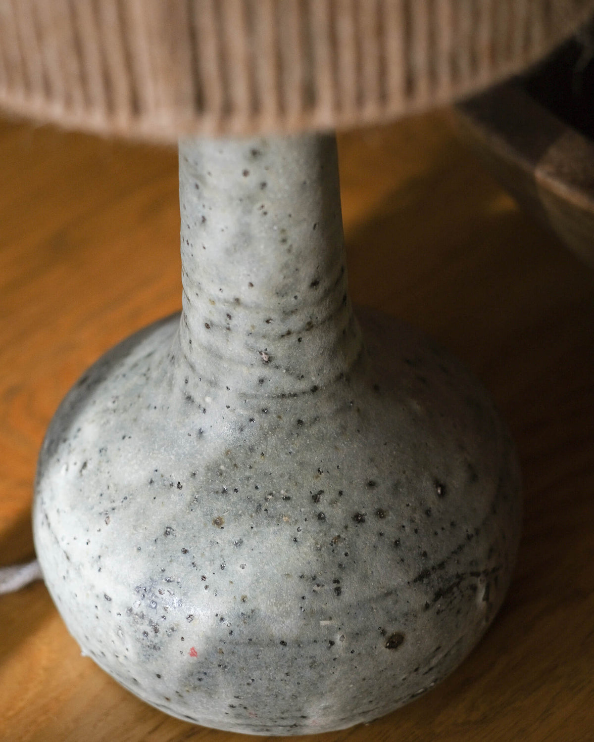 Contemporary Table Lamps in Ceramic "Lune" — lifestyle setting